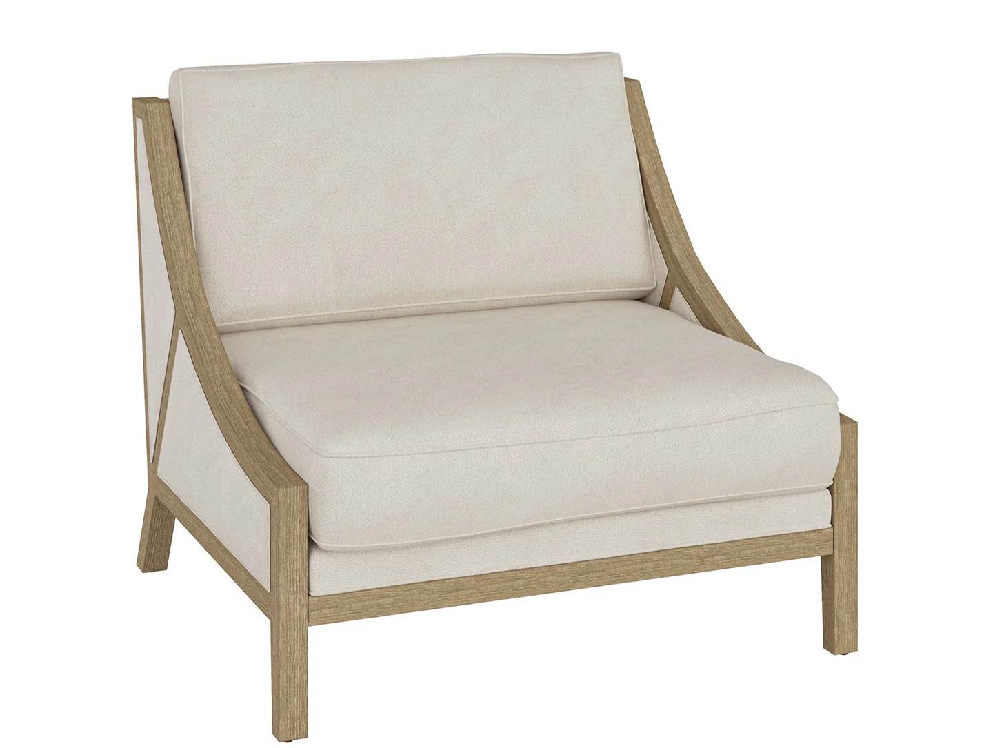 Kim Armchair in Ivory