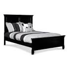 *incomplete*missing parts*New Classic Furniture Tamarack - Black Full Bed And Slats - Black