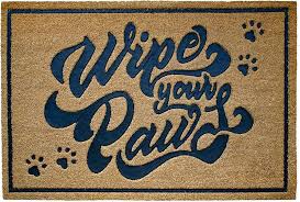 Coir Floor Mats & Door Mat - Doormat for Outdoor Indoor Entry - Engraved Writing Front Door Floor Mat - Entrance Mat - Door Mats - Non-Slip Welcome Doormats 24" x36”- Hello! floormats