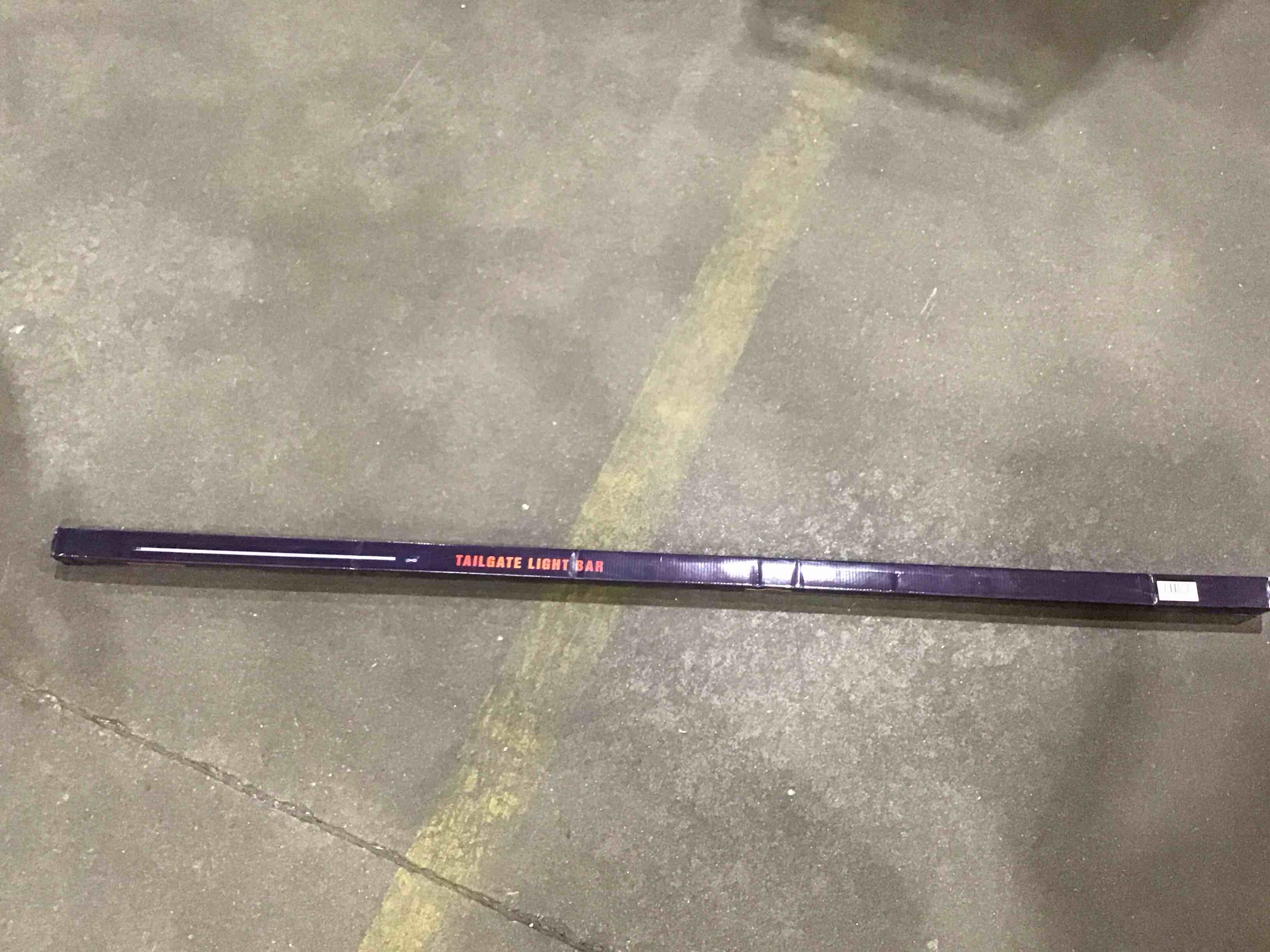 Nilight Truck Tailgate Light Strip 60" Aluminum FrameTriple Row Light Bar 1200 LED w/ Red Running Brake White Reverse Light Red Sequential Turn Signal