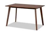 Baxton Studio Dining Tables, Walnut