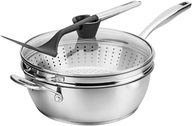 Cuisinart - Preferred Pan 4-Pc Set - Stainless Steel