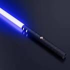 jvmusaber Light-Saber Metal-Hilt Force-Fx Dueling-Double-Lightsaber - Rechargeable 2-in-1 Legacy Lightsaber, 15 Colors,Real Lightsaber for Adults, Double Lightsaber Suitable for Gifts Black