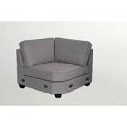 6 Piece Upholstered Sectional Wide Armless Chair ONLY D76905-A