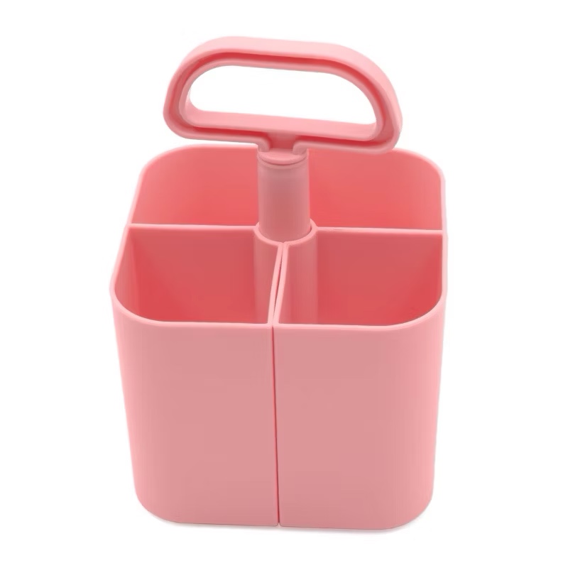 Made For Retail Removable Compartment Caddy Pink