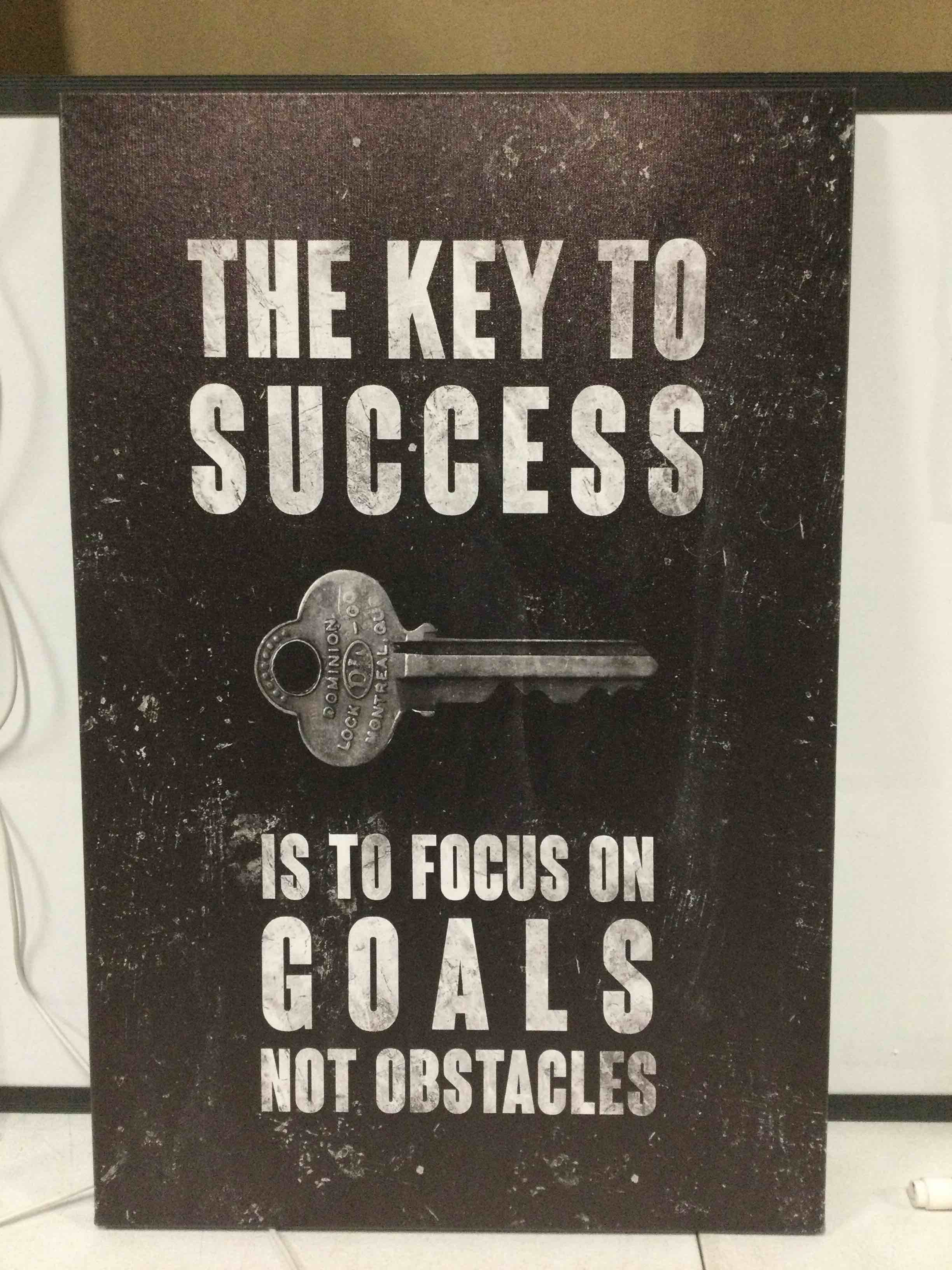 motivational canvas print x1