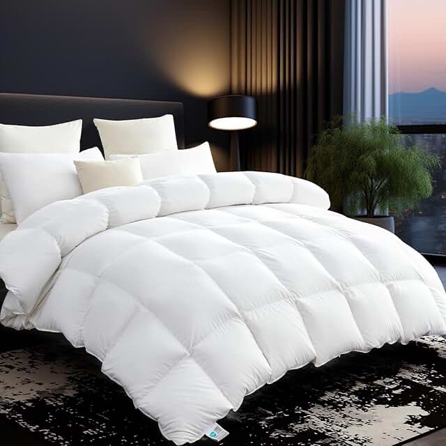 L Lovsoul Down Comforter White 