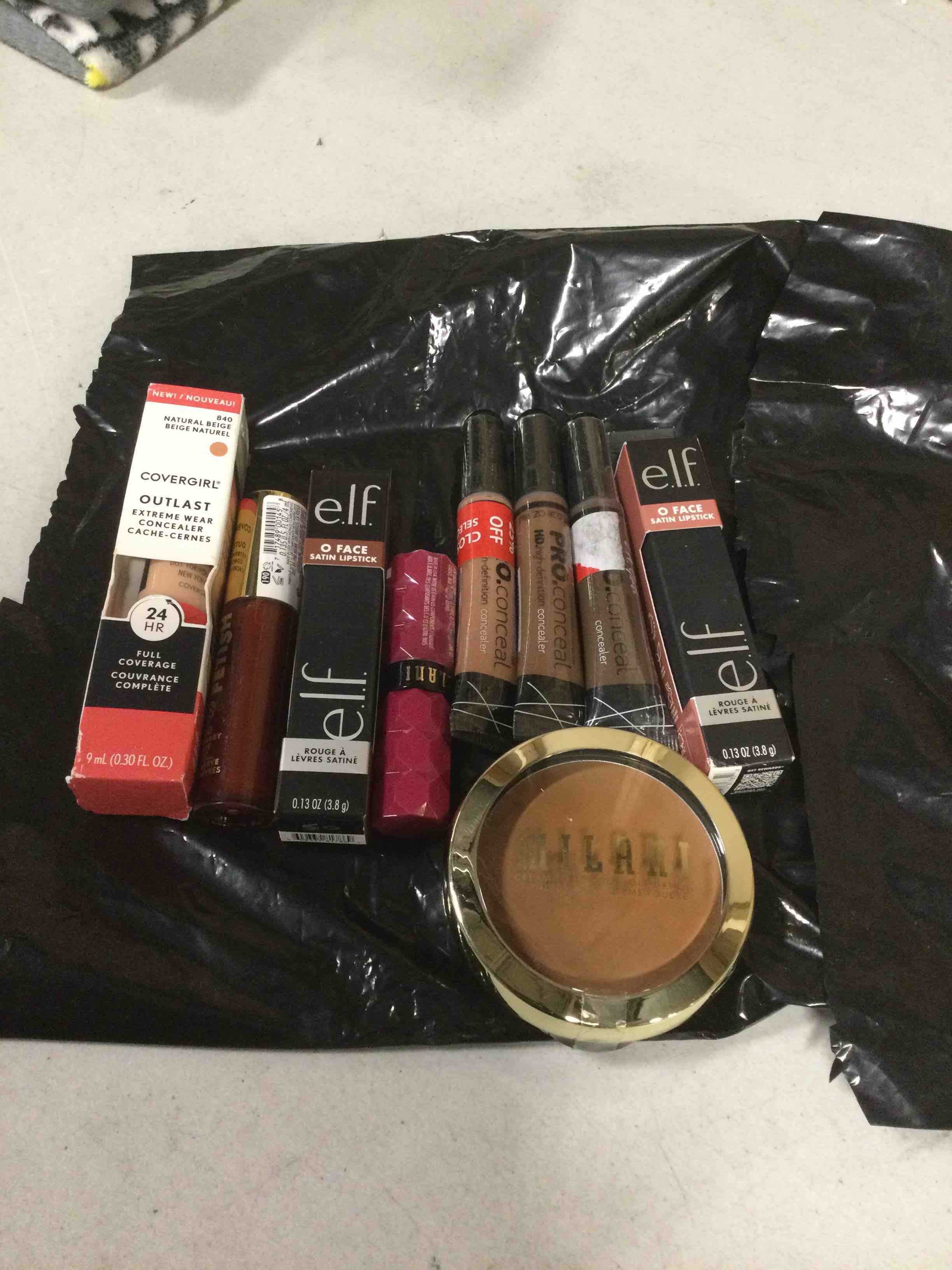 assorted cosmetics