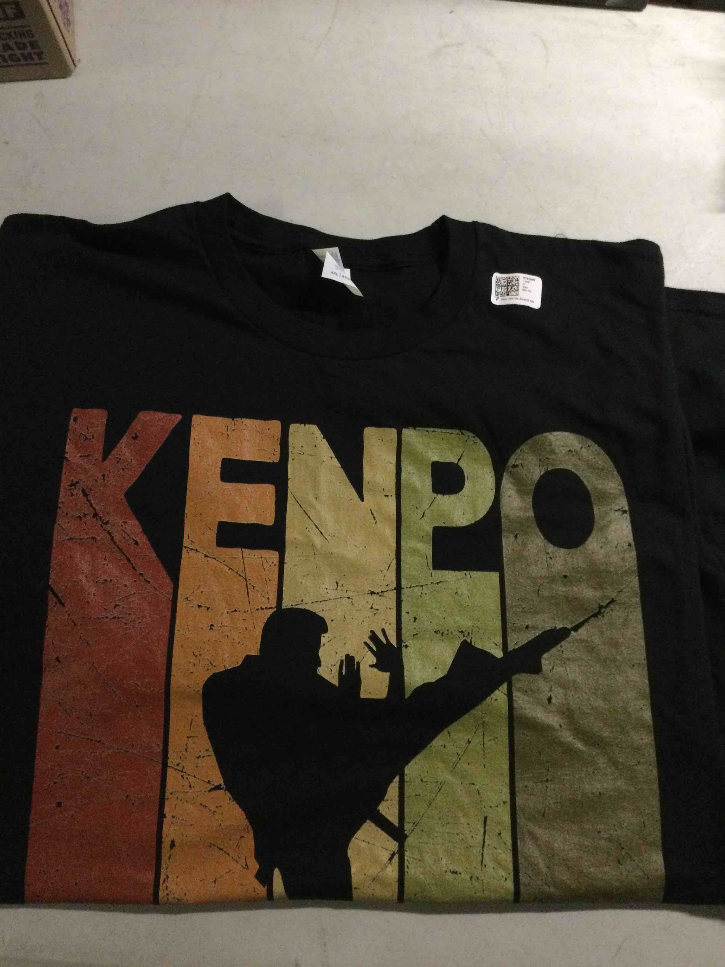 Condition photo showing New/Like New for Kenpo Vintage Japanese Martial Arts Retro Kenpo Lover T-Shirt 4XL