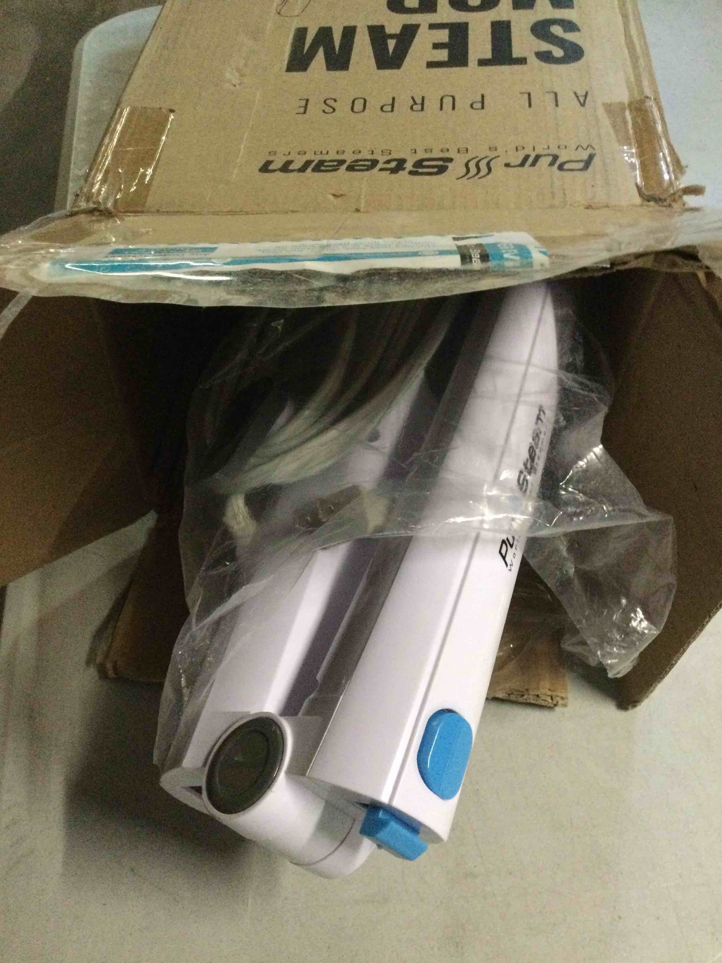 Condition photo showing Good Condition for PurSteam 10-in-1 Steam Mop, Floor Steamer with Detachable Handheld Steam Cleaner for Tile, Hardwood Floors