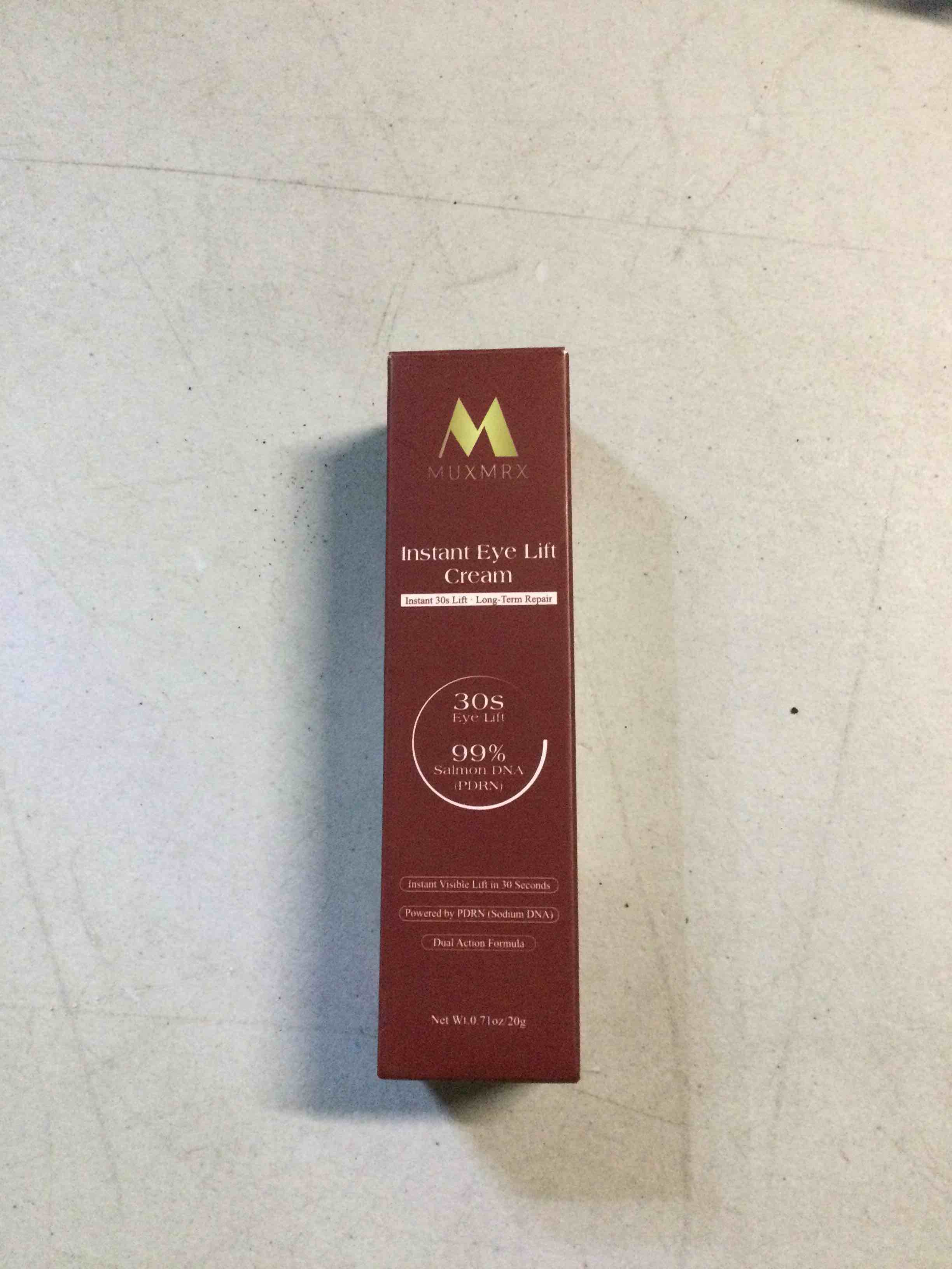 Condition photo showing New/Like New for 30S Instant Eye Lift Cream | Temporary Eye Tightener | Smooths Wrinkles, Puffy Eyes & Eye Bags | Dual-Action Firming | PDRN Formula for Long-Term Repair, Korean Skincare, 0.71 Fl Oz