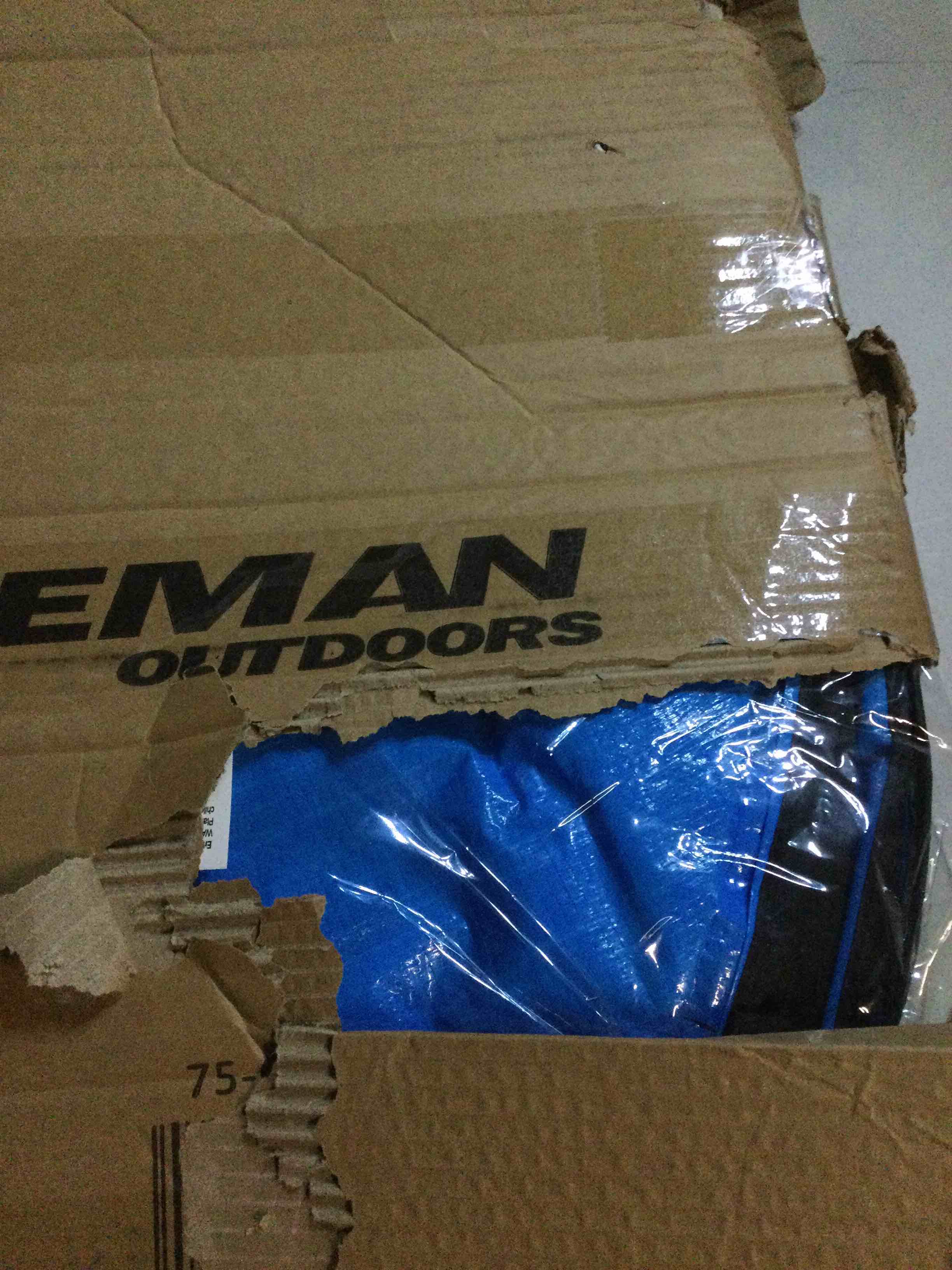 Condition photo showing Good Condition for Wakeman 44-Gallon Pop Up Trash Can with Zippered Lid for Camping or Parties