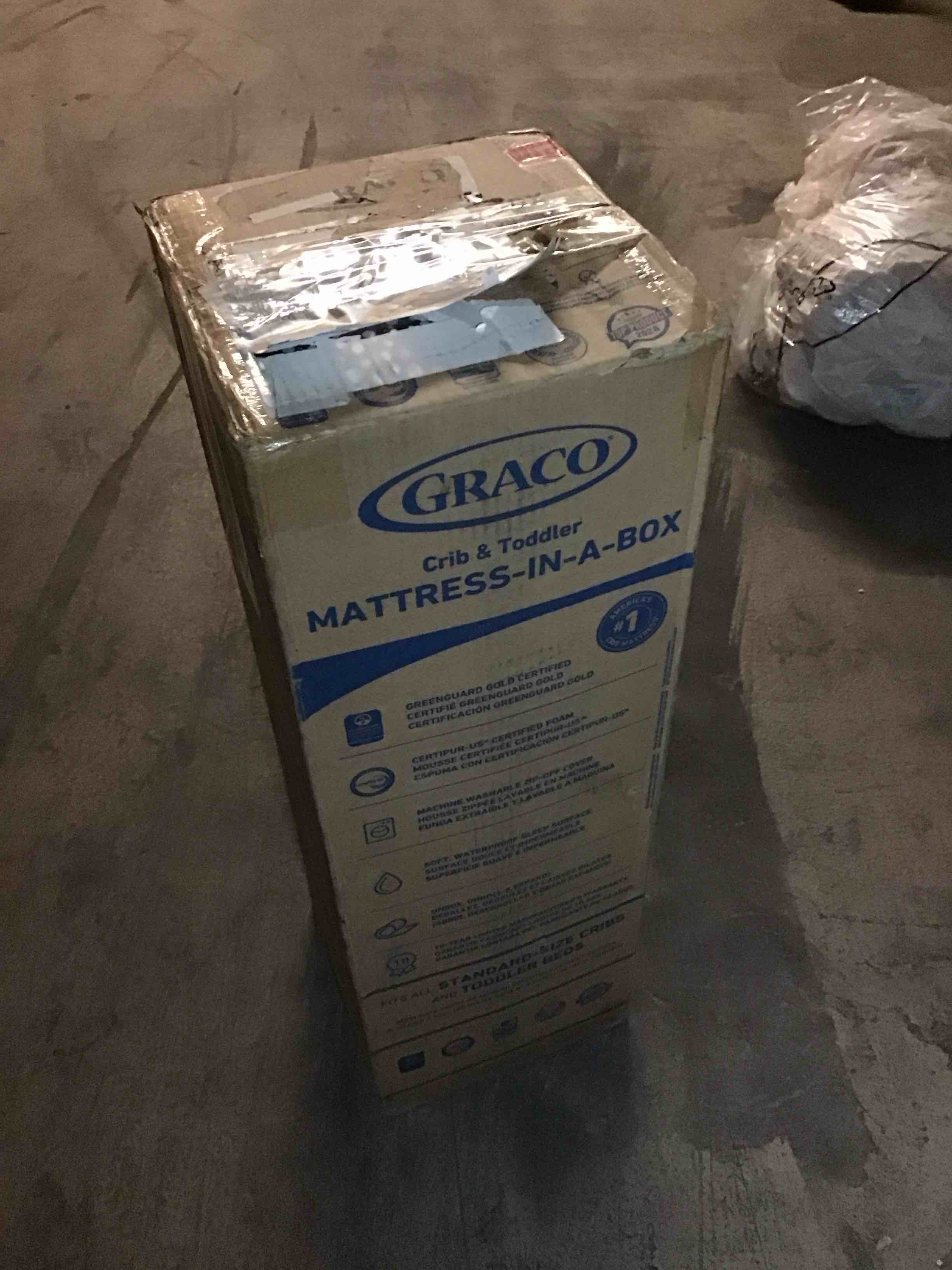 Condition photo showing New/Like New for Graco Premium Foam Crib & Toddler Bed Mattress