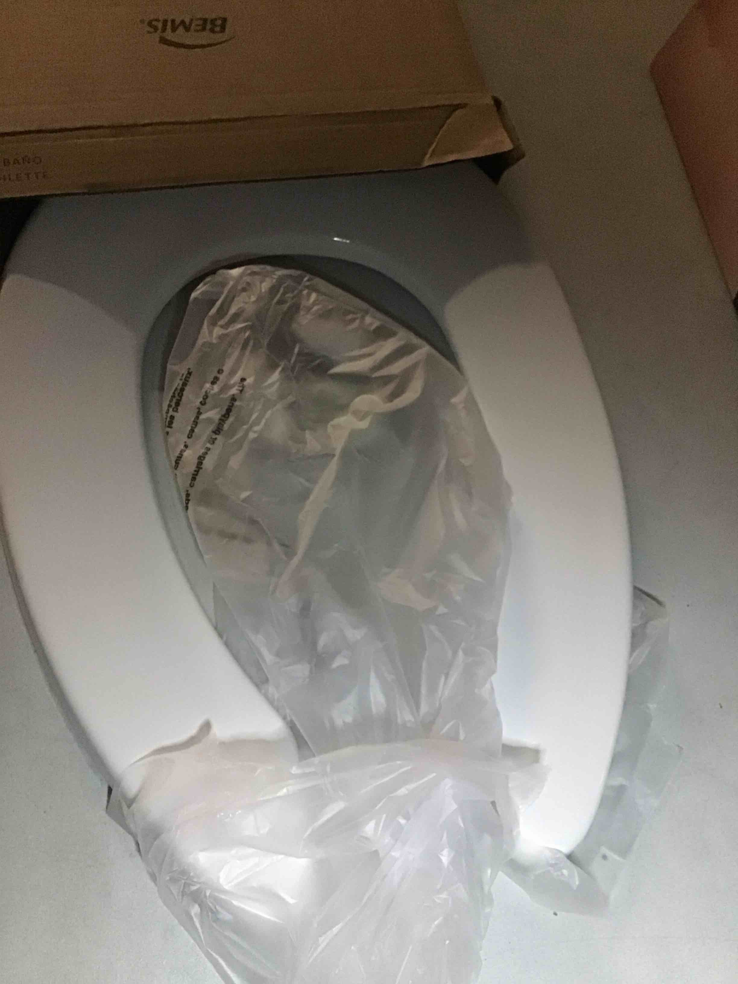 Condition photo showing Good Condition for Mayfair 1955CT Duraloy Open Elongated Toilet Seat