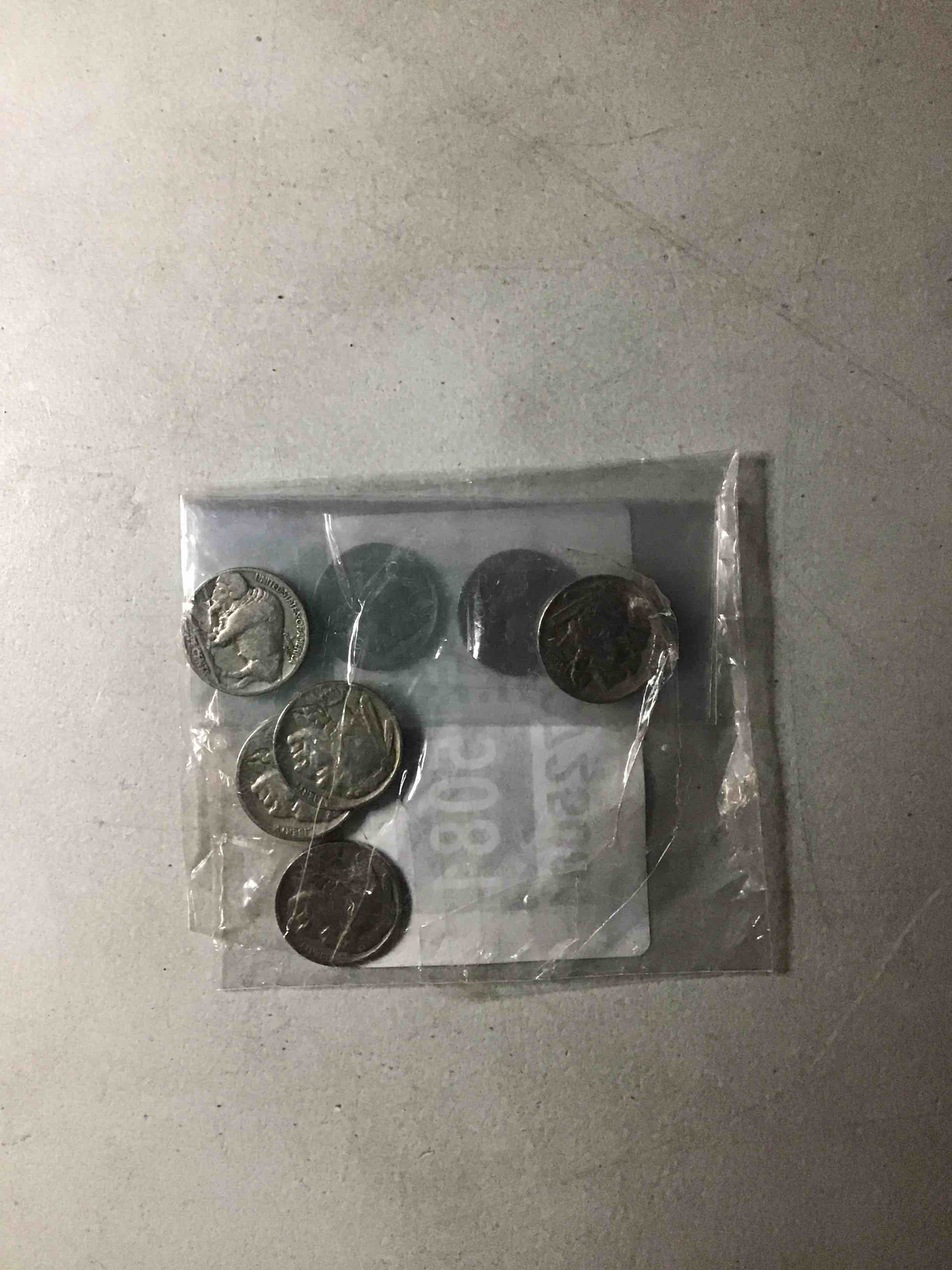 Condition photo showing Good Condition for Historic Buffalo Nickels! Indian Head Buffalo Nickels Were Minted From 1913 To 1938 & Have Become A Favorite For Coin Collectors Around The World! Own Pieces Of American History With These Cool Indian Head Buffalo Nickels In Circulated Condition, Most With Visible Dates Which Is Very Rare For Buffalo Nickels!