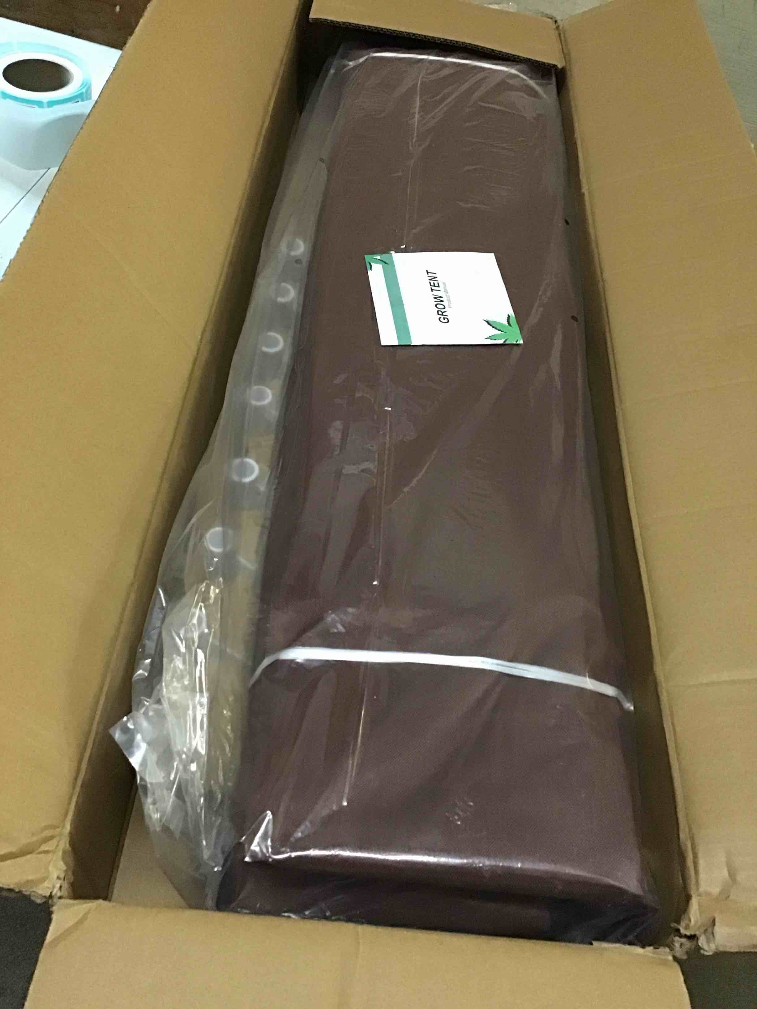 Condition photo showing Good Condition for ATOUR 4x4 Grow Tent, 48"x48"x80'' High Reflective Mylar 1680D Hydroponic Grow Tents, Waterproof Grow Tent with Double Cleart Observation Door and Floor Tray, for Indoor Plant Growing 48"x48"x80"