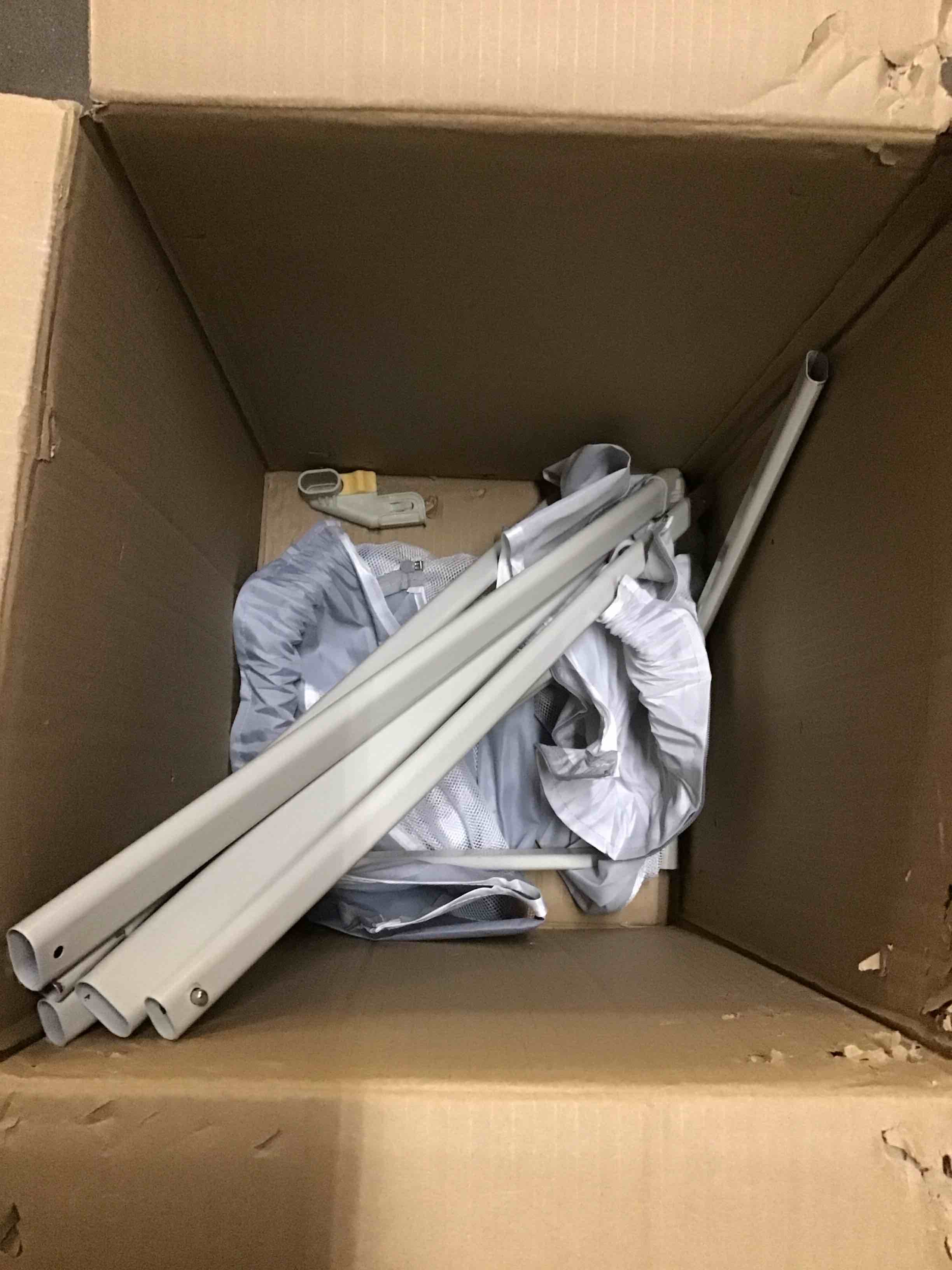 Condition photo showing As Is for Bed Rails for Toddlers, Toddler Bed Rails, Bed Rail for Baby - Adjustable Height Bed Guard with Child Safety Lock,Universal Fit for King/Full/Twin Beds (Grey, 1 Side 70.8Inch) Grey 1 Side 70.8Inch