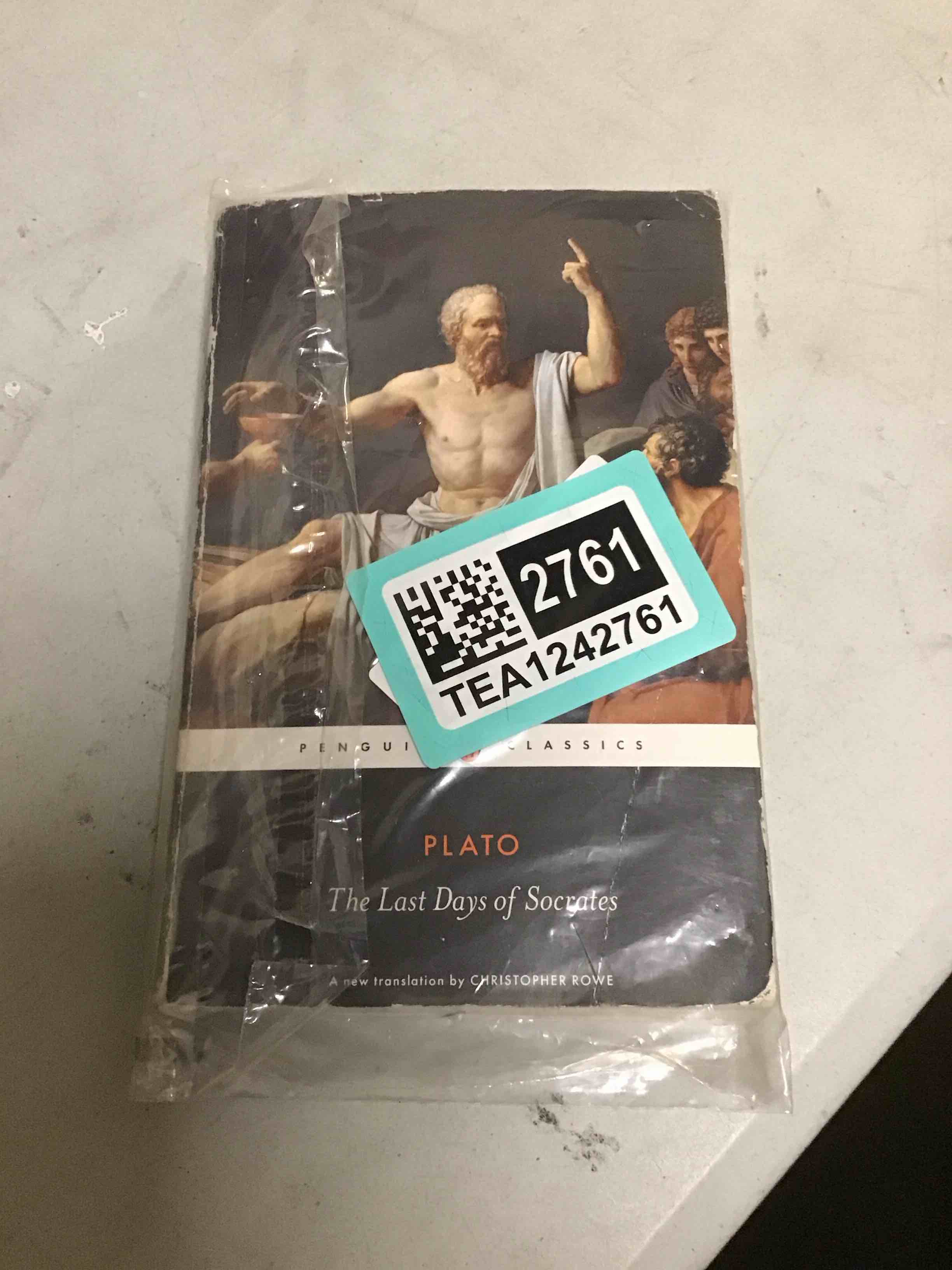 Condition photo showing Good Condition for The Last Days of Socrates (Penguin Classics)