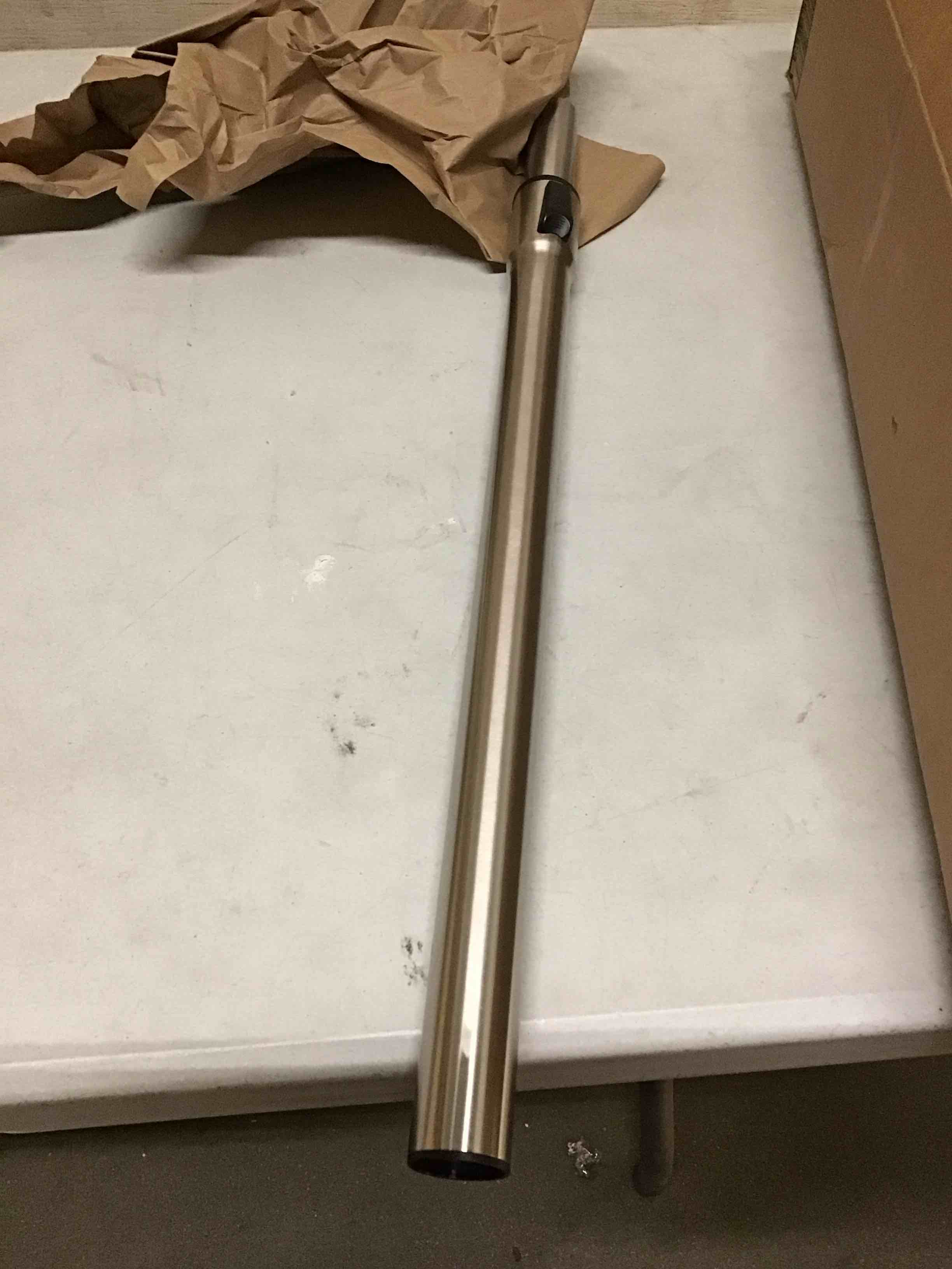 Condition photo showing Good Condition for 1.25 Inch Stainless Steel Vacuum Extension Wand Compatible with Vacuums using 1 1/4 Inch (1.25in) 32mm Accessories - 1 1/4 Vacuum Extension Tube for Shop Vac (Stainless Steel Extension Wand)