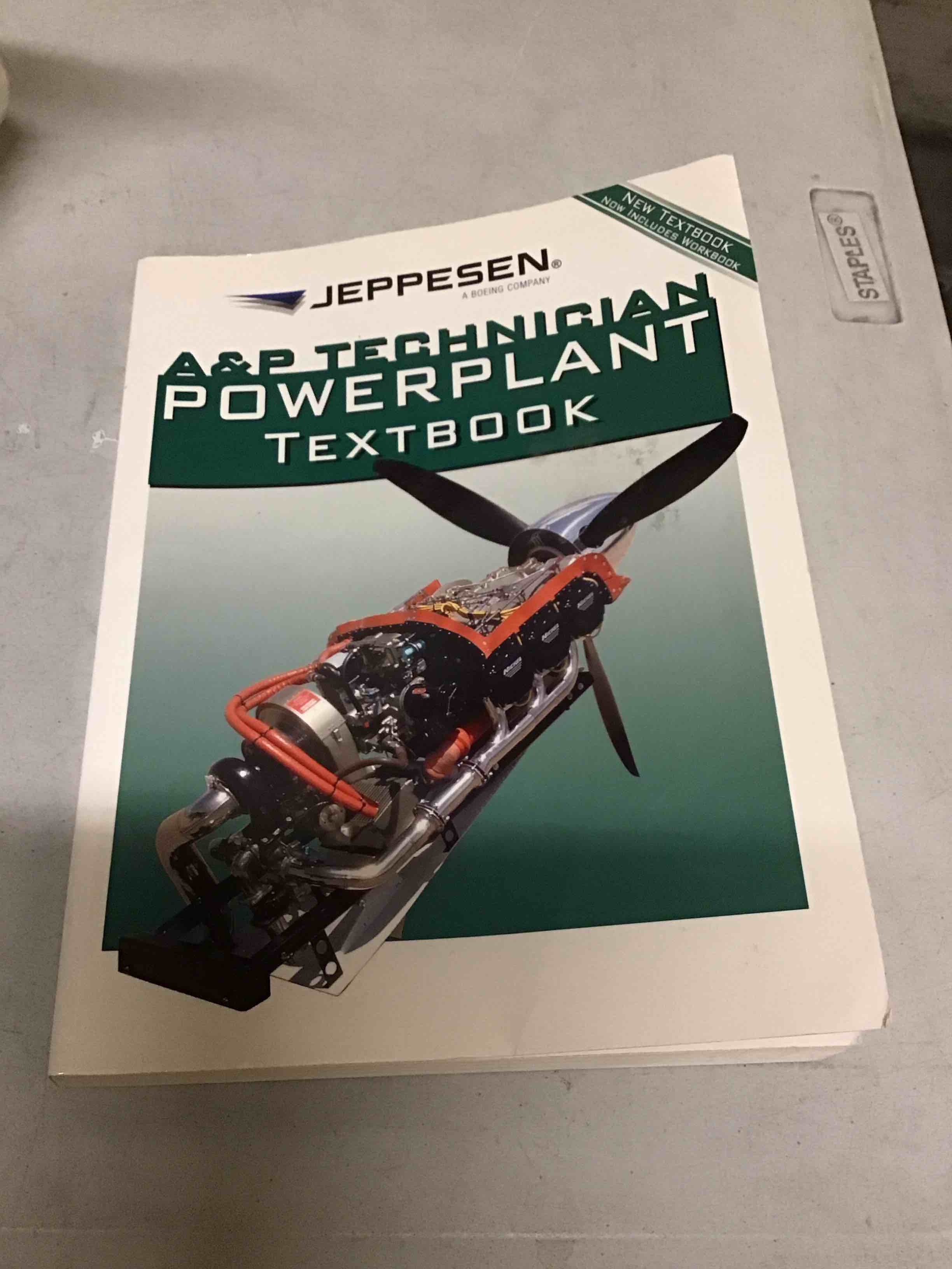 Condition photo showing Good Condition for A & P Technician Powerplant Textbook