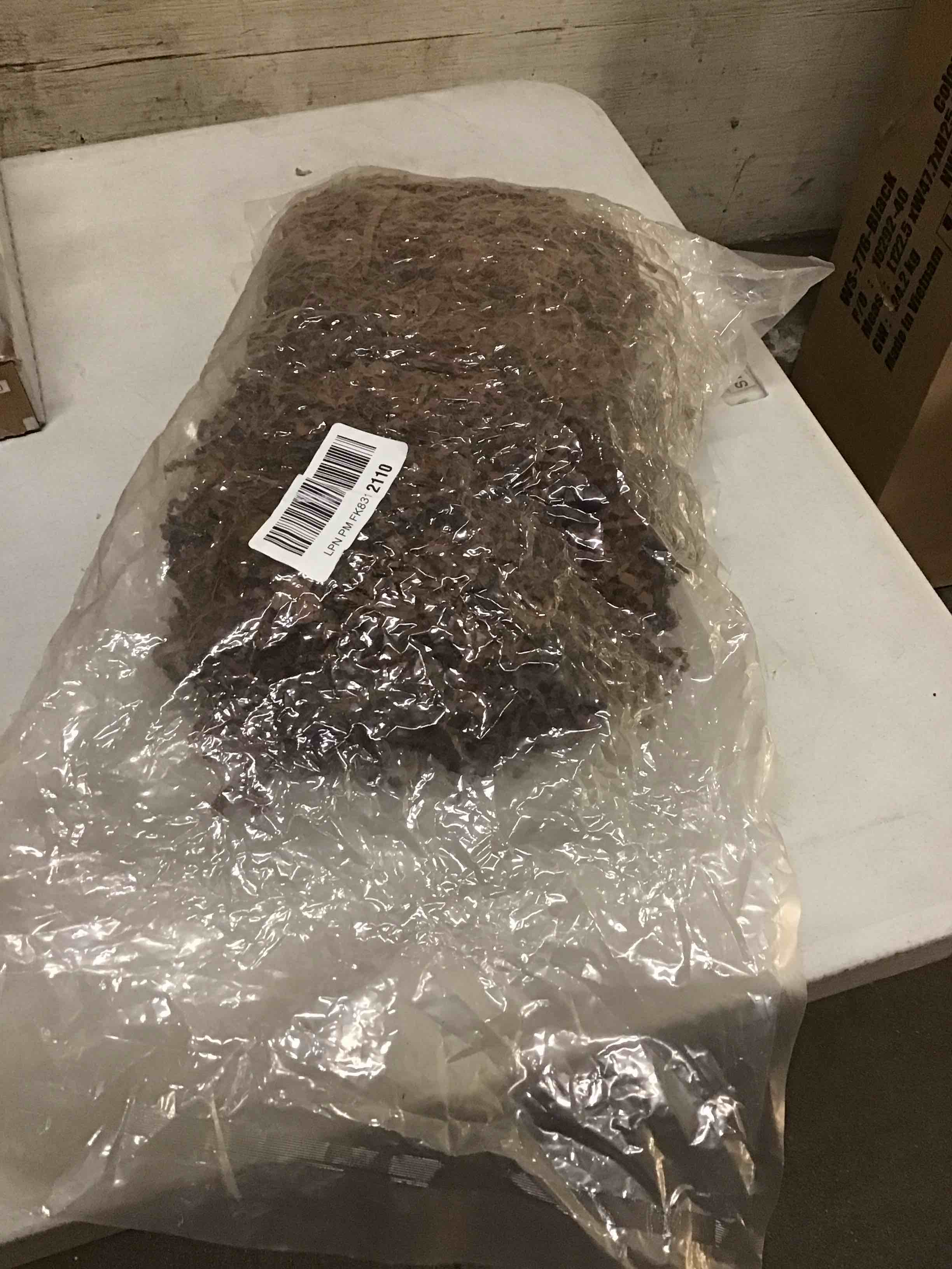 Condition photo showing Good Condition for Tisspoms 2LB Light Brown Crinkle Cut Paper Shred Filler, Paper Shreds for Basket Fillers, Birthday, Gift Wrapping, Anniversary, Wedding, Halloween, Thanksgiving, Christmas Gift Decor Party Filler