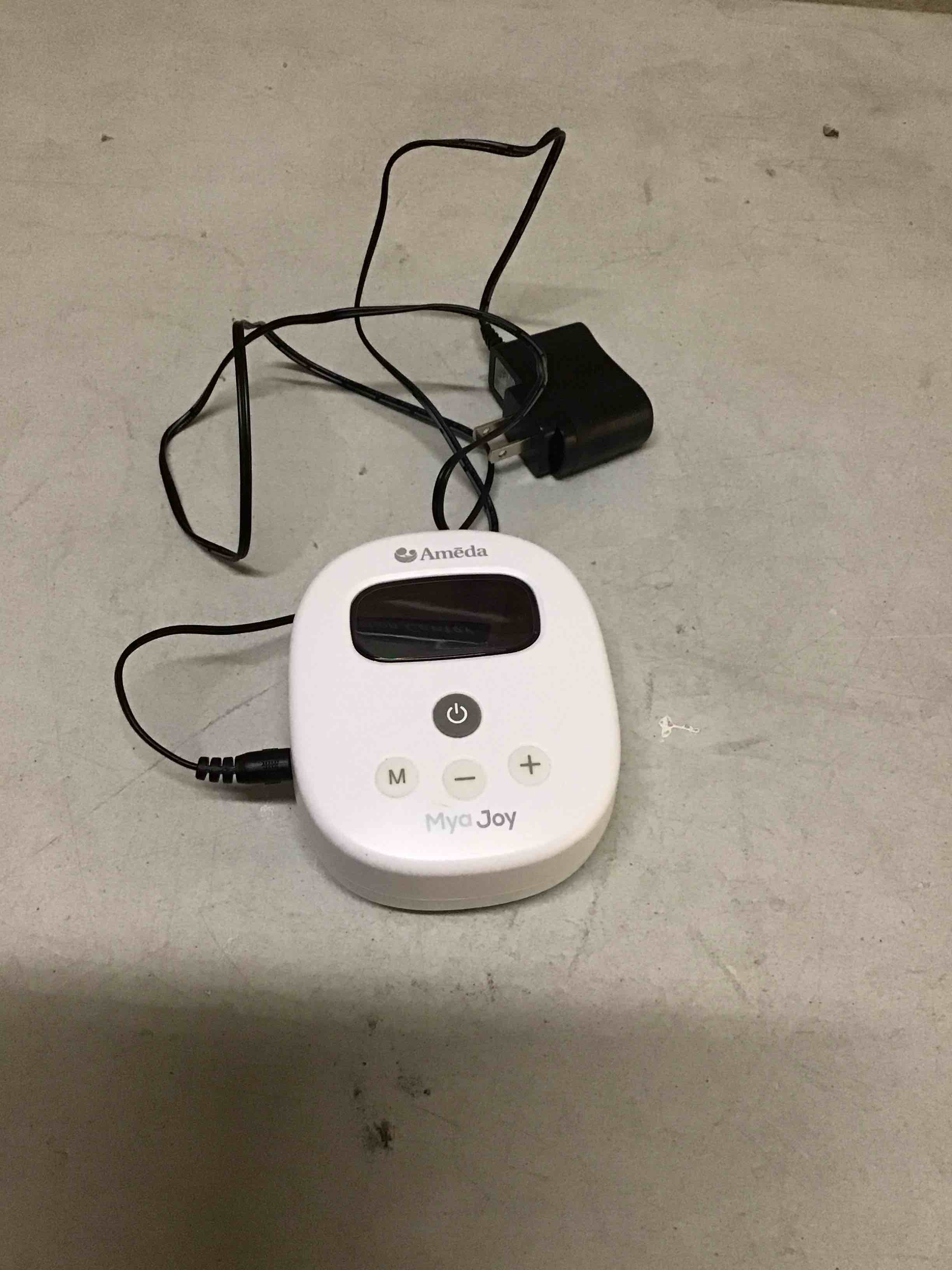 Condition photo showing As Is for Ameda MYA Joy Double Electric Breast Pump & Accessories | Portable Breast Pump Hands Free | Lightweight Hospital Grade Breast Pump | Includes HygieniKit & Ameda Pump Parts | Hands Free Breast Pump