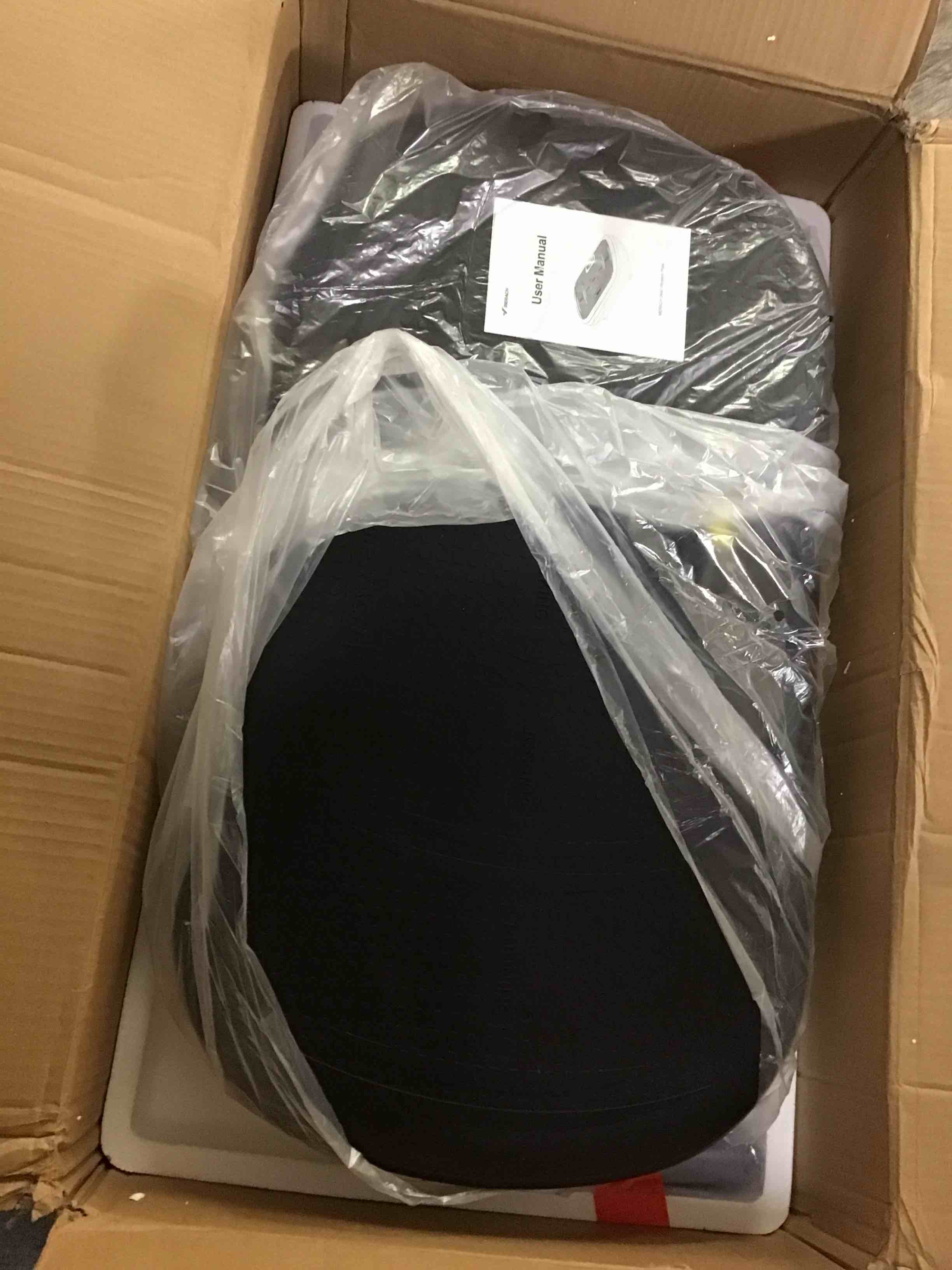 Condition photo showing New/Like New for MERACH Vibration Plate Exercise Machine, Vibration Plate 440 Lbs Capacity, Bluetooth and Silicone Pedal, Stimulate Deep Fat, Vibration Plate for Lymphatic Drainage, Vibrating for Weight Loss