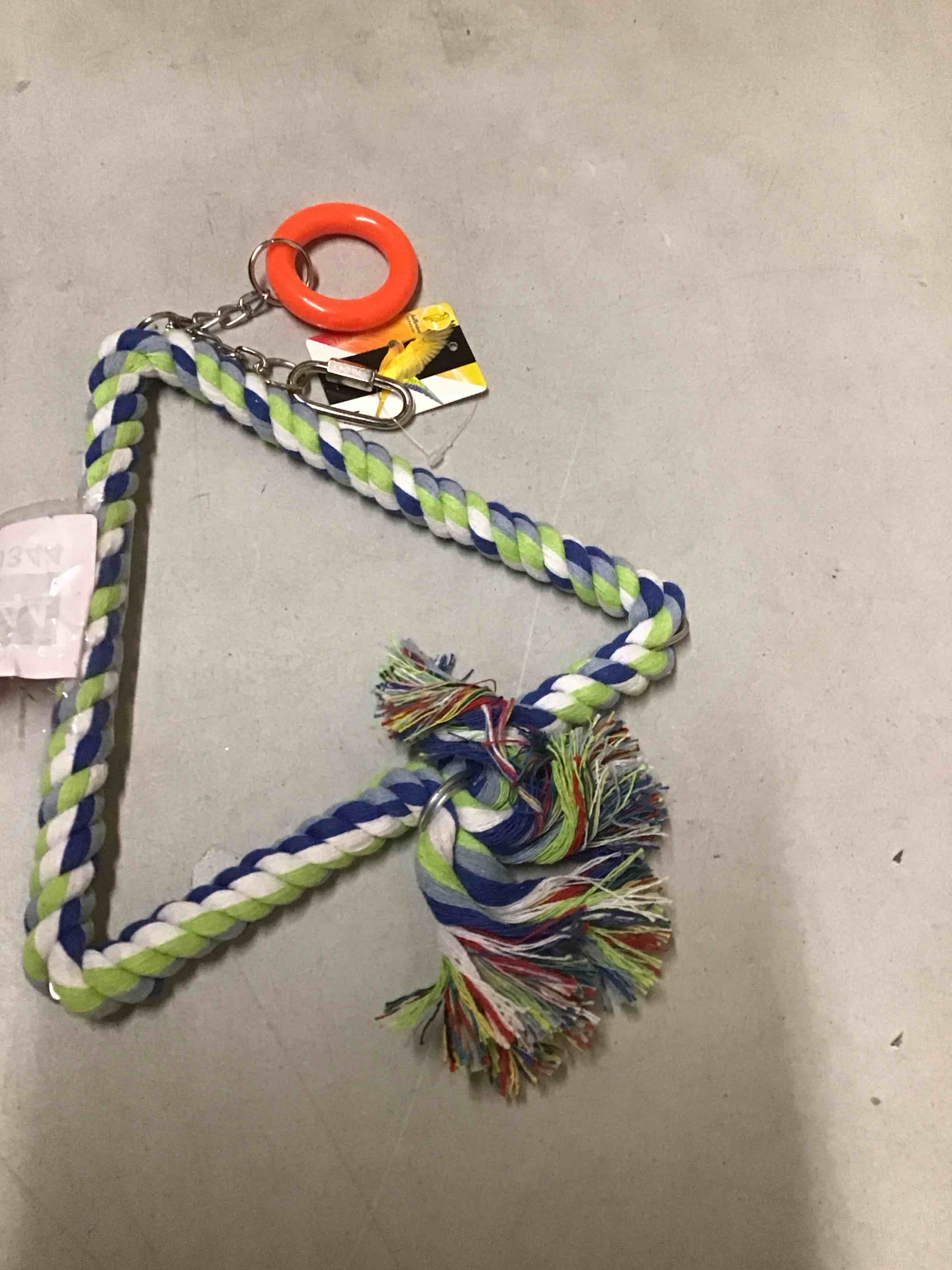 Condition photo showing New/Like New for Paradise Toys Medium Triangle Swing, 8-Inch W by 11-Inch L