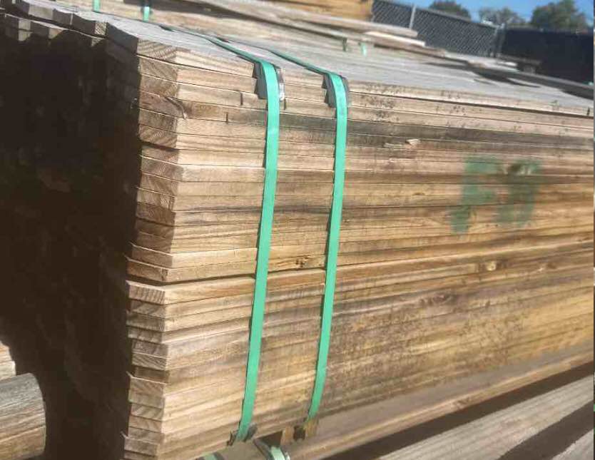Treated Pine Dog-Ear Fence Picket 5/8” x 5 1/2” x8 ft (bid per piece)