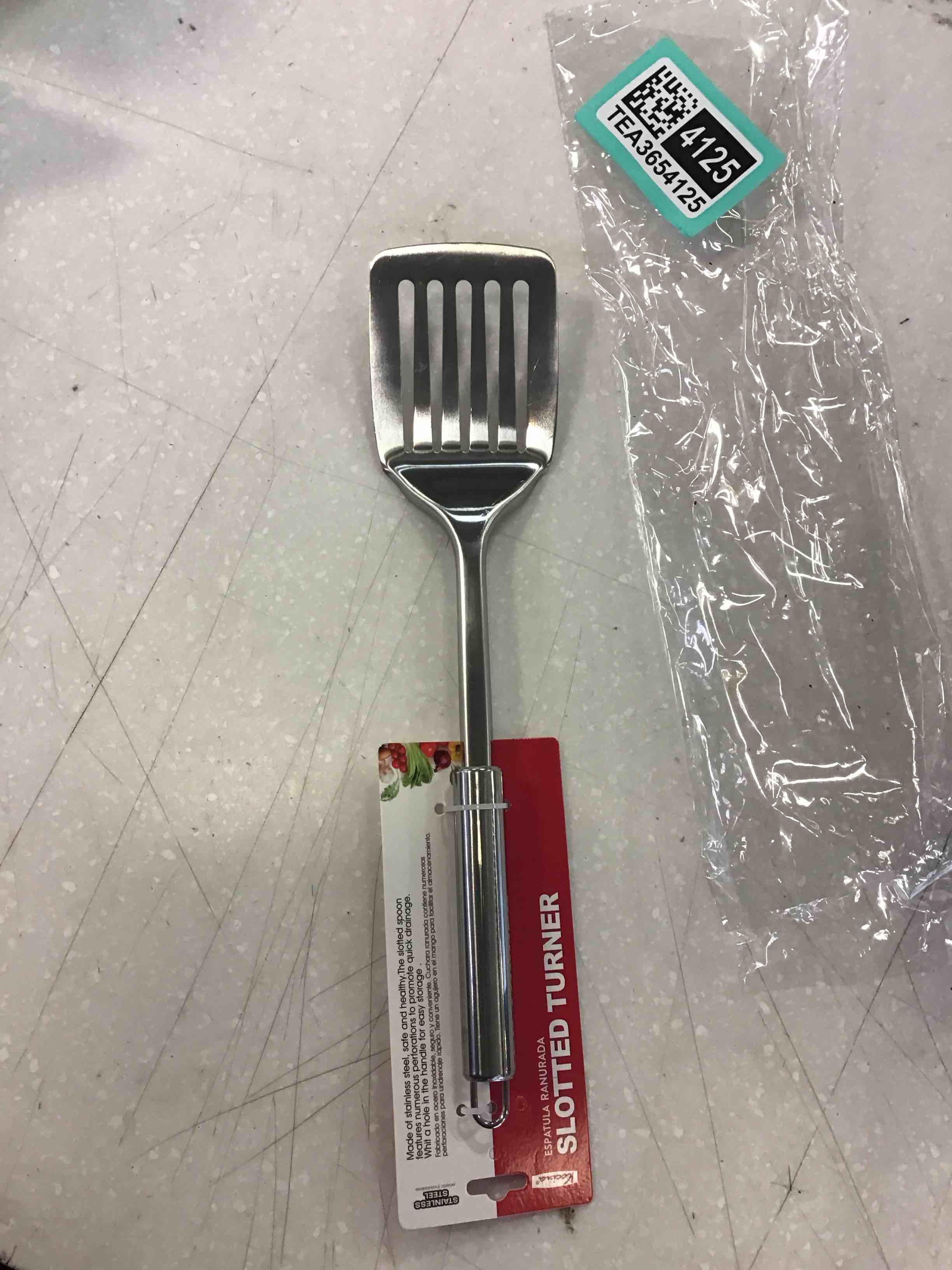 Stainless steel spatula