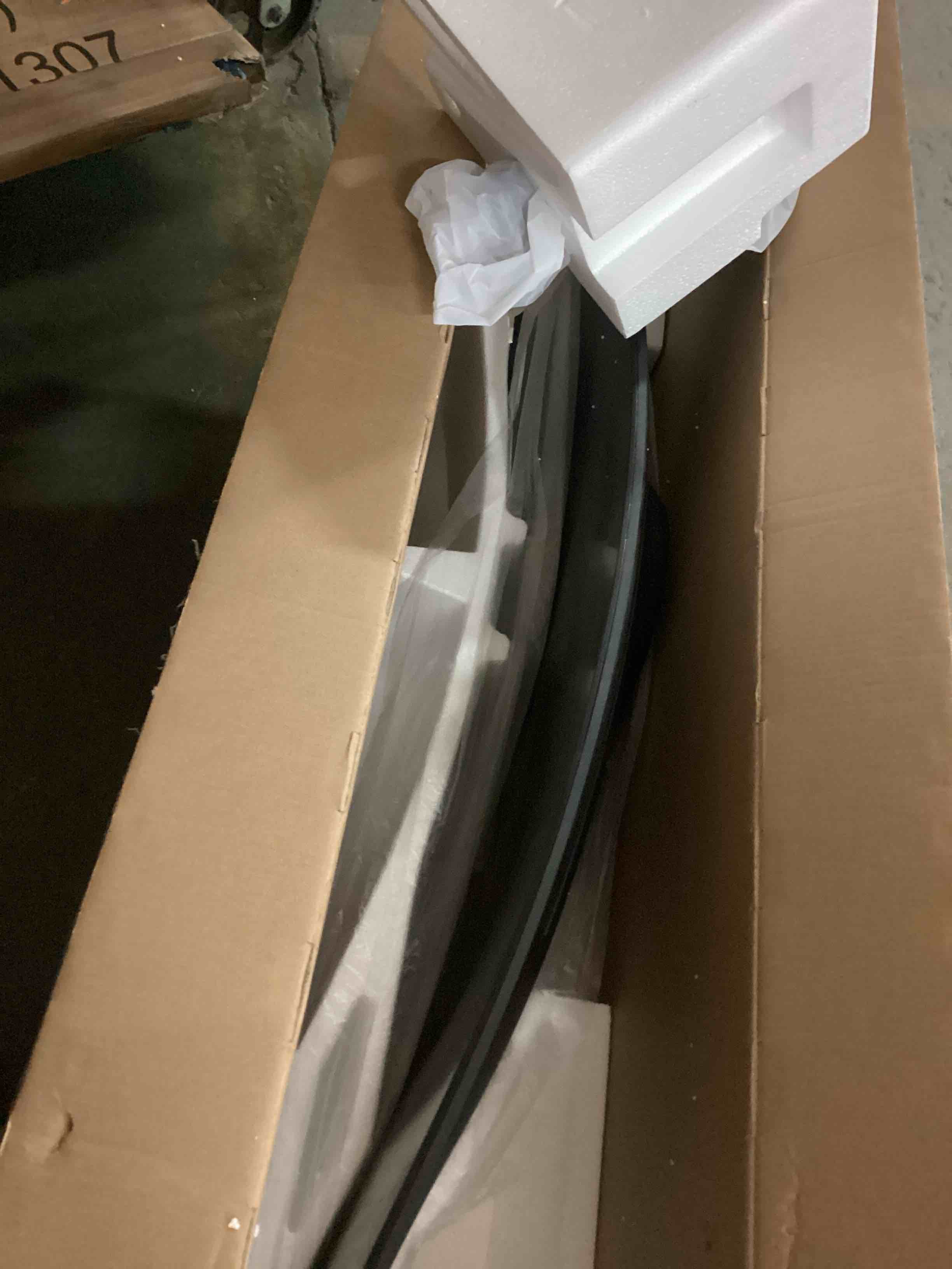 Condition photo showing New/Like New for Amzfast 49 Inch Curved Monitor 120Hz DQHD 5120x1440p Ultrawide Gaming Monitor, 120% sRGB, 3000:1, 1ms, HDR, Adaptive Sync, PIP/PBP, Low Blue Light, HDMI 2.0/DP 1.4, VESA 75x75, AMZG49C7U 49 inch Curved/120Hz/DQHD Black