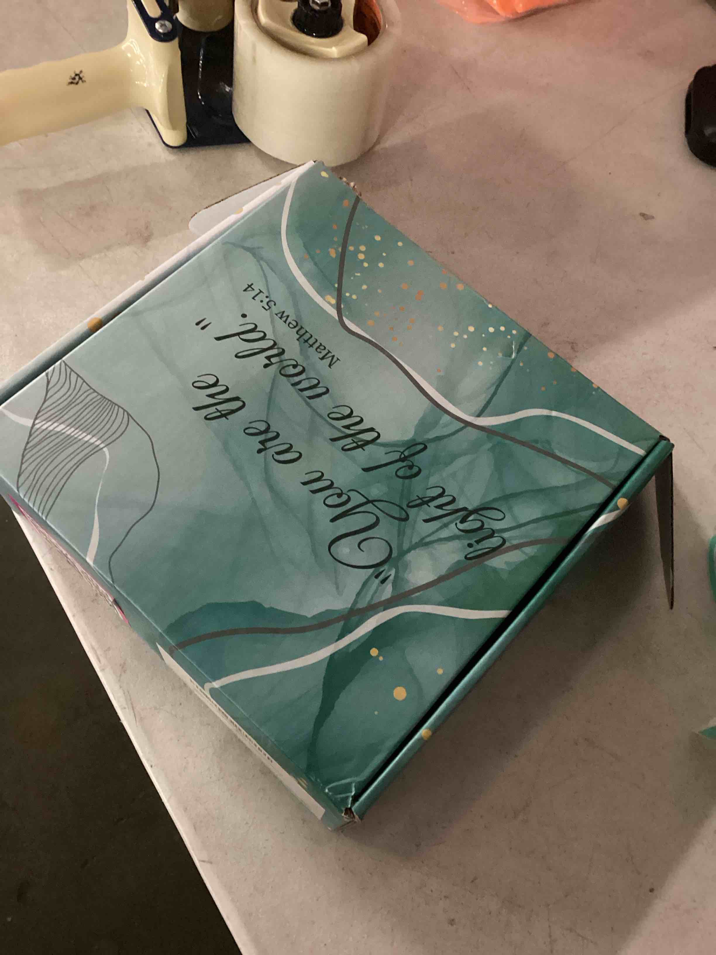 Condition photo showing Good Condition for DEHITE Christian Gifts for women - Religious Basket Inspirational Present - Insulated Tumbler - Notebook