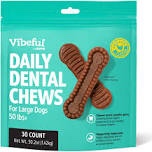 Vibefui Daily Dental Chews for large dogs