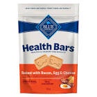 (Best by Feb 22/2026)Blue Buffalo Health Bars Oven-Baked with Natural Ingredients, Bacon, Egg & Cheese Mini Crunchy Dog Biscuits, 2 lbs.