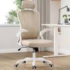 TRALT Office Chair - Ergonomic Desk Chair with Adjustable Lumbar Support, Mesh Computer Chair, Executive Chairs for Home Office Comfortable Lumbar Support tan