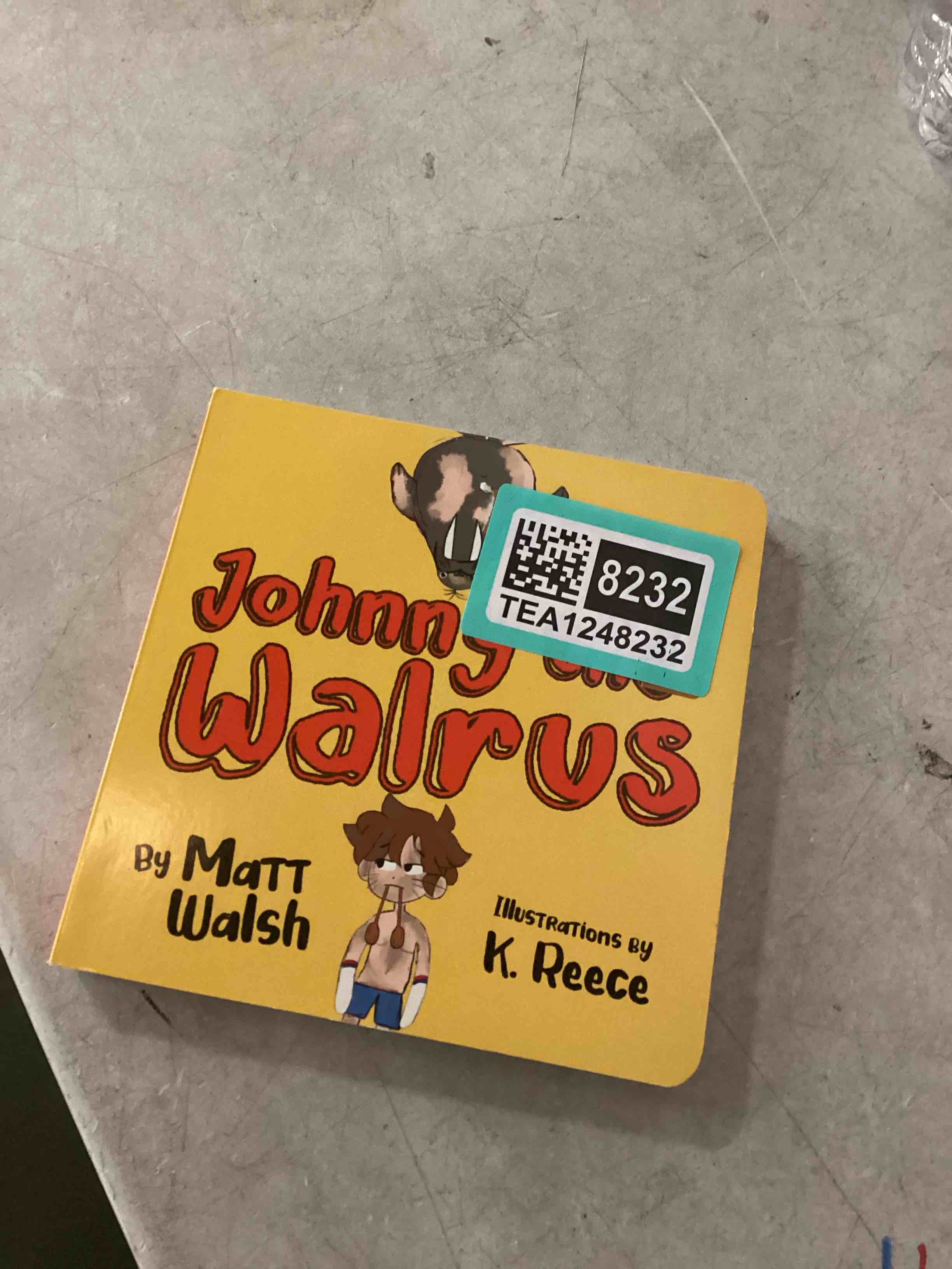 Condition photo showing As Is for Johnny the Walrus