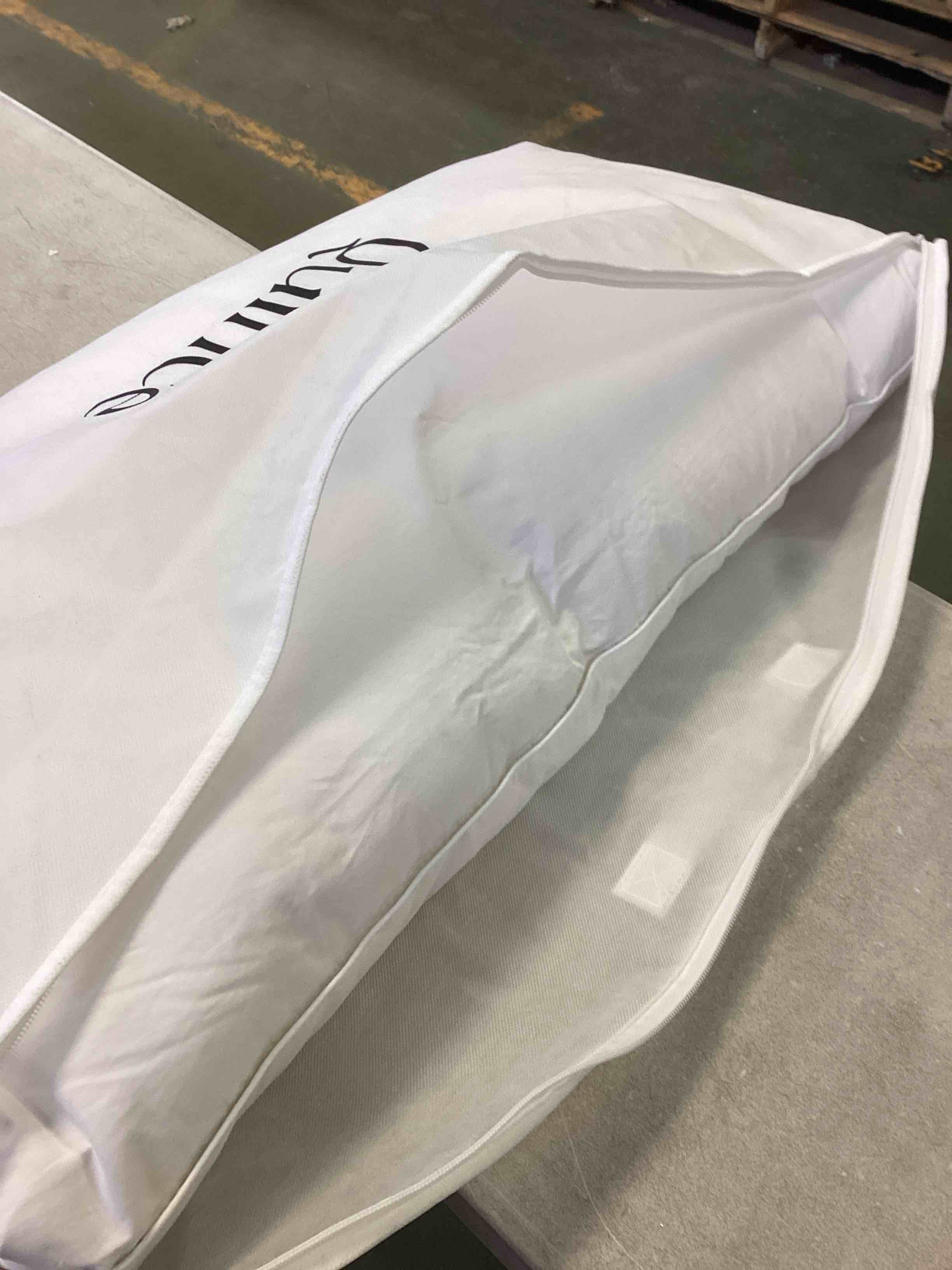 Condition photo showing Good Condition for Luxe Goose Down Pillow, Medium/Firm, King