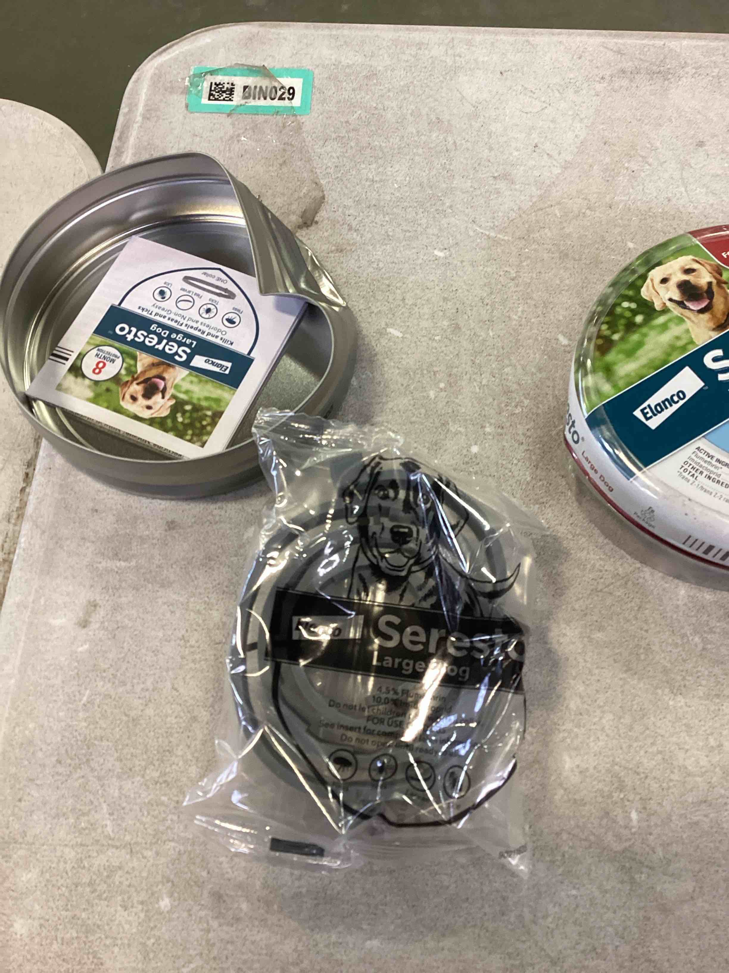 Condition photo showing As Is for Seresto Large Dog Vet-Recommended 8-Month Flea & Tick Prevention Collar  18+ lbs