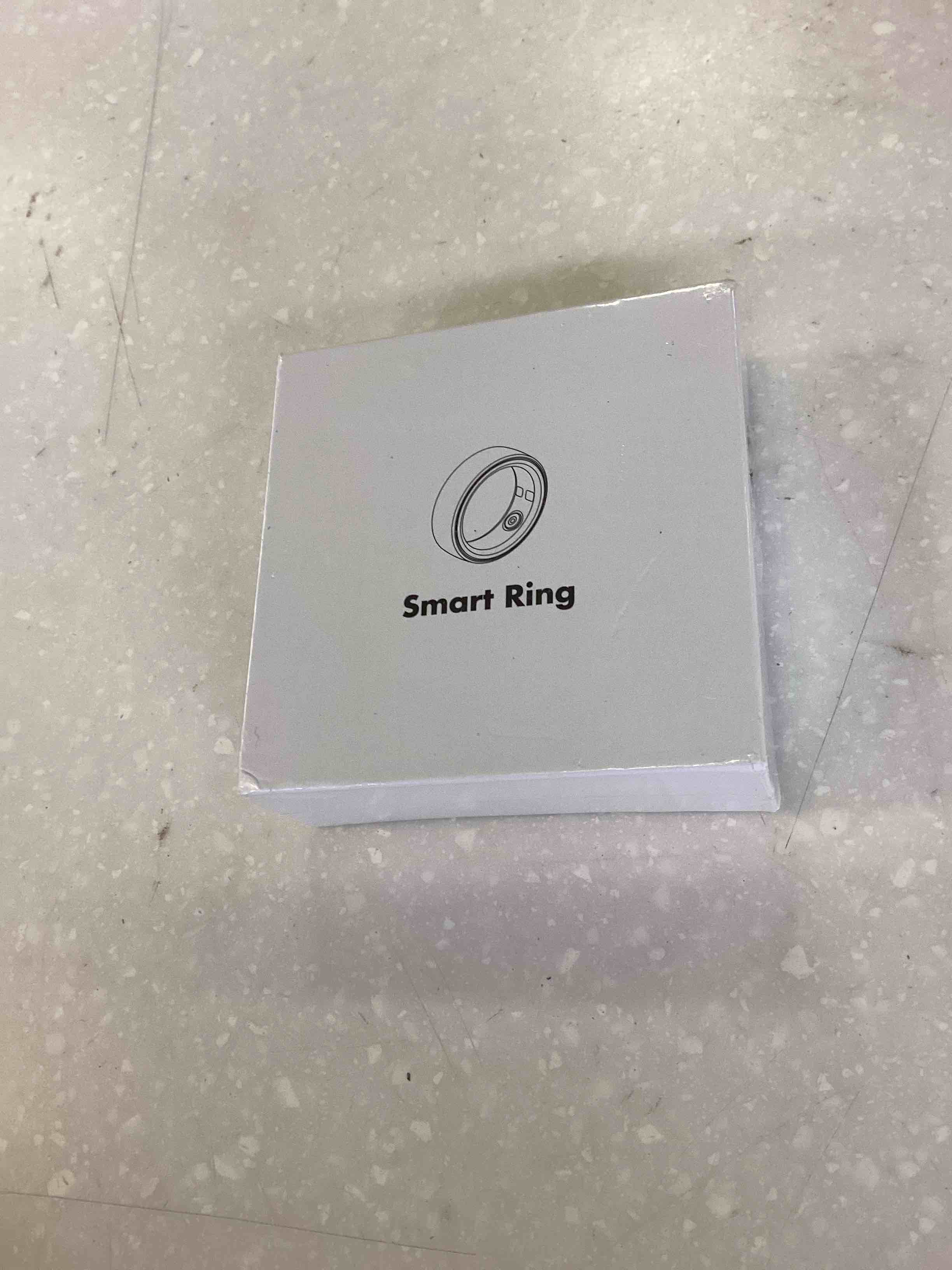 Condition photo showing New/Like New for Smart Ring, Size First, Health Ring No App Subscription, Women’s Health, Heart Rate, Blood Oxygen, Fitness Monitor, Sleep Tracker, Up to 7-Day Battery, Smart Rings for Men/Women BJ02 (Black, 11) Black 11