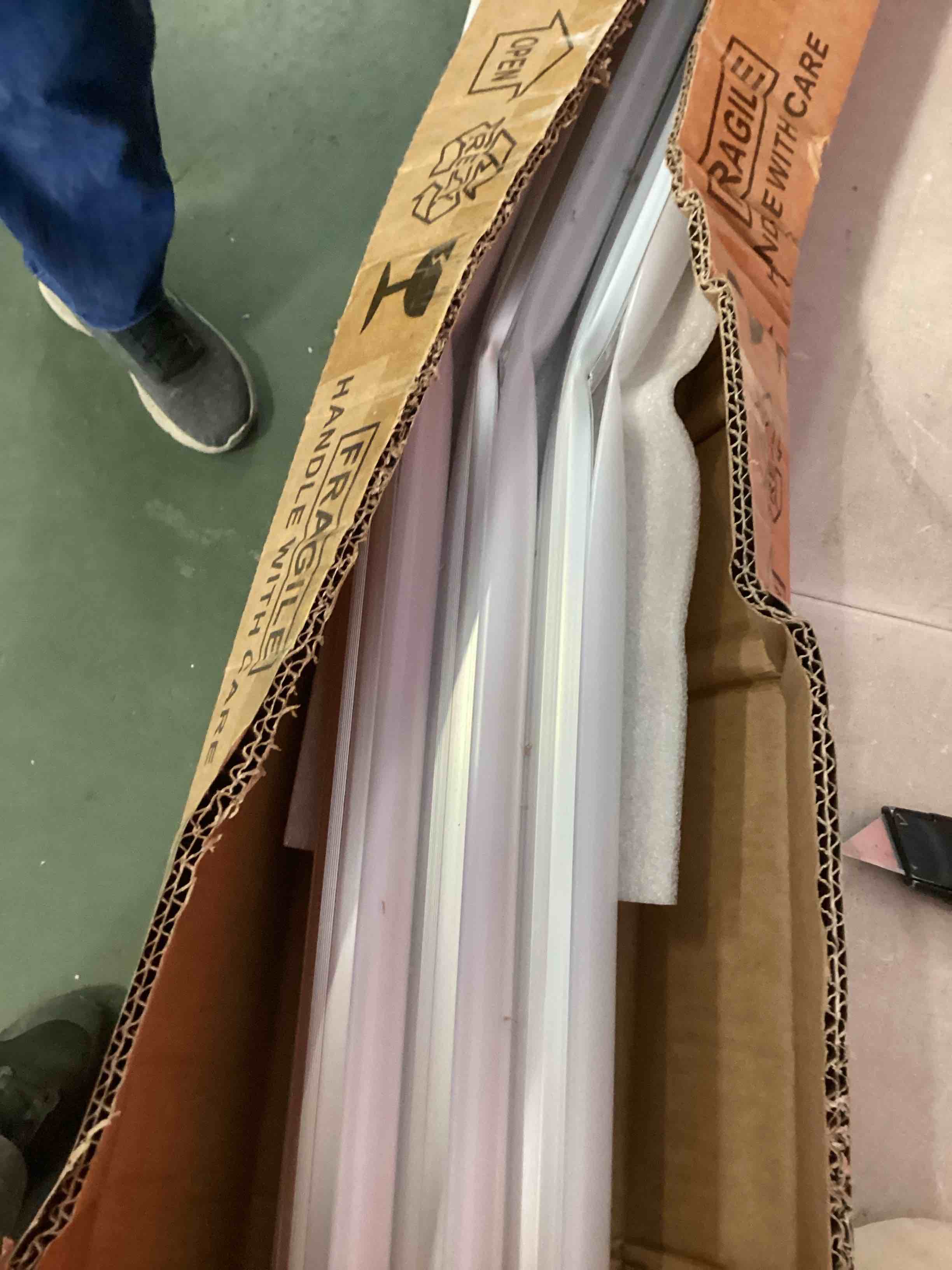 Condition photo showing As Is for 8FT Led Bulbs, Double Row Super Bright 72W 5000K T8 8FT Led Shop Light Bulbs, 9000LM FA8 Single Pin 8 Foot Led Light, 8' Led Bulbs to Replace F96t12 Fluorescent Light Bulb 6 Pack Milky Cover 6 Count (Pack of 1)