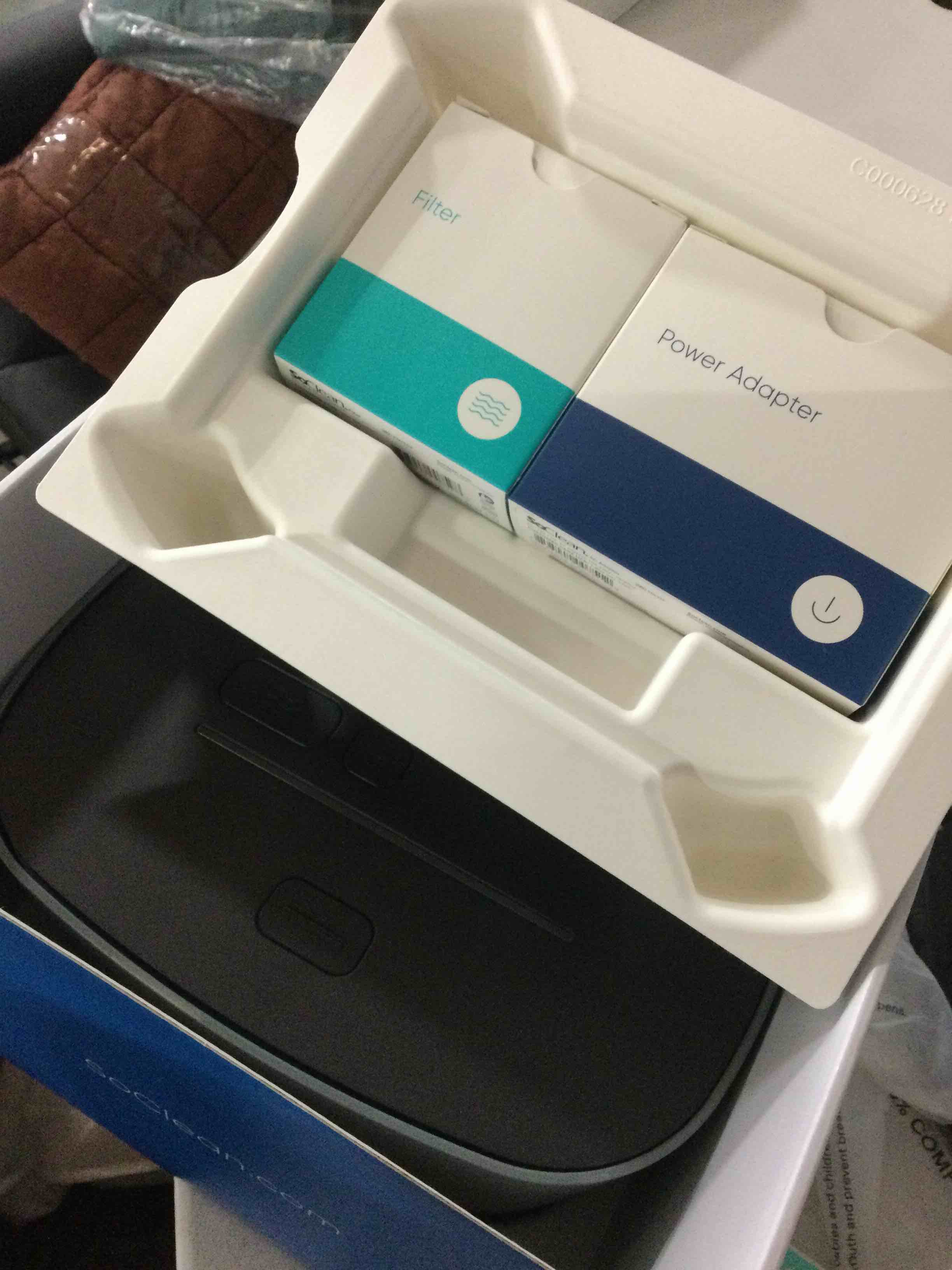 Condition photo showing Good Condition for SoClean device disinfected