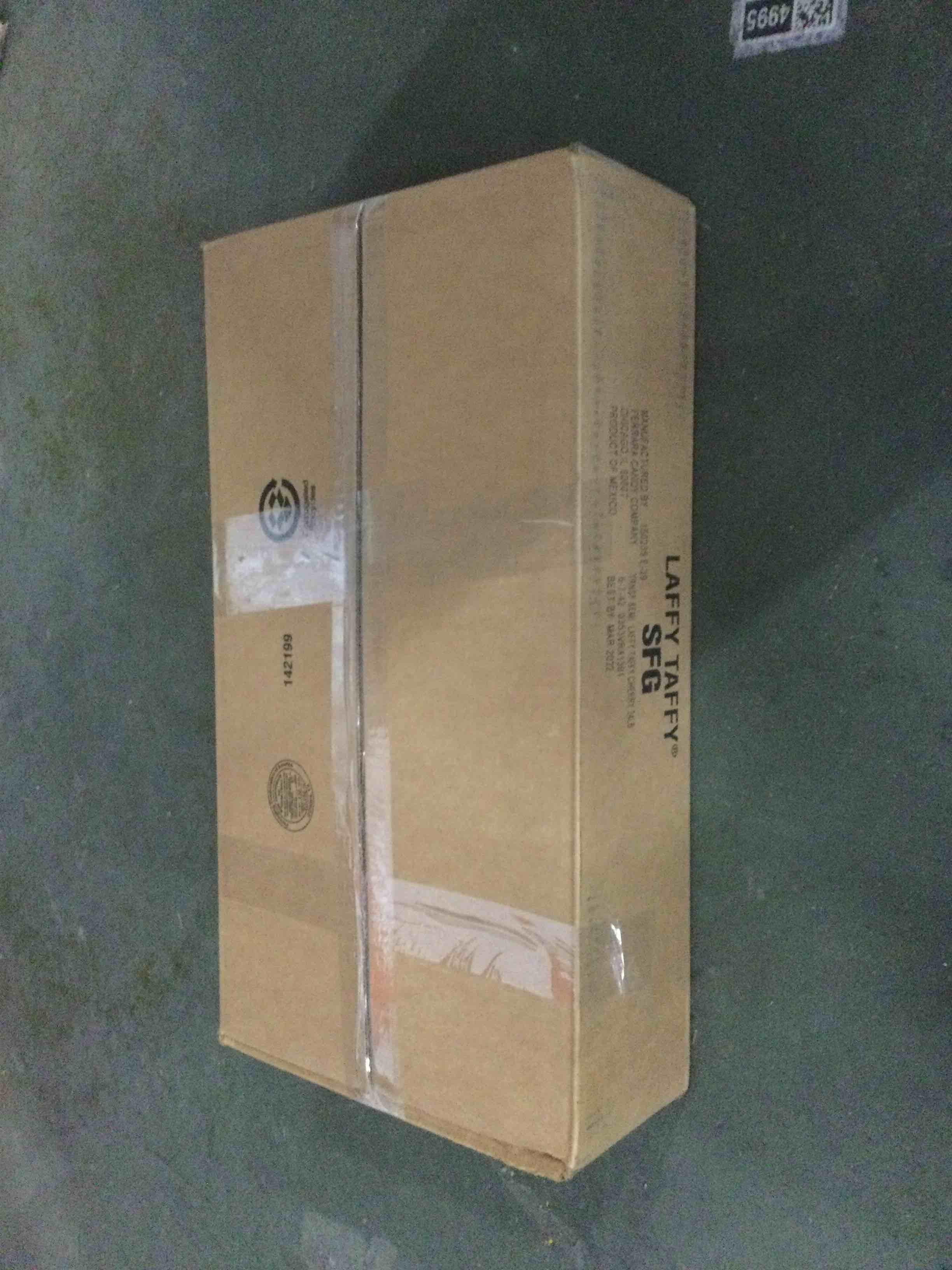 Condition photo showing Good Condition for 24 pounds of cherry Laffy taffy (Best by April 2022) 