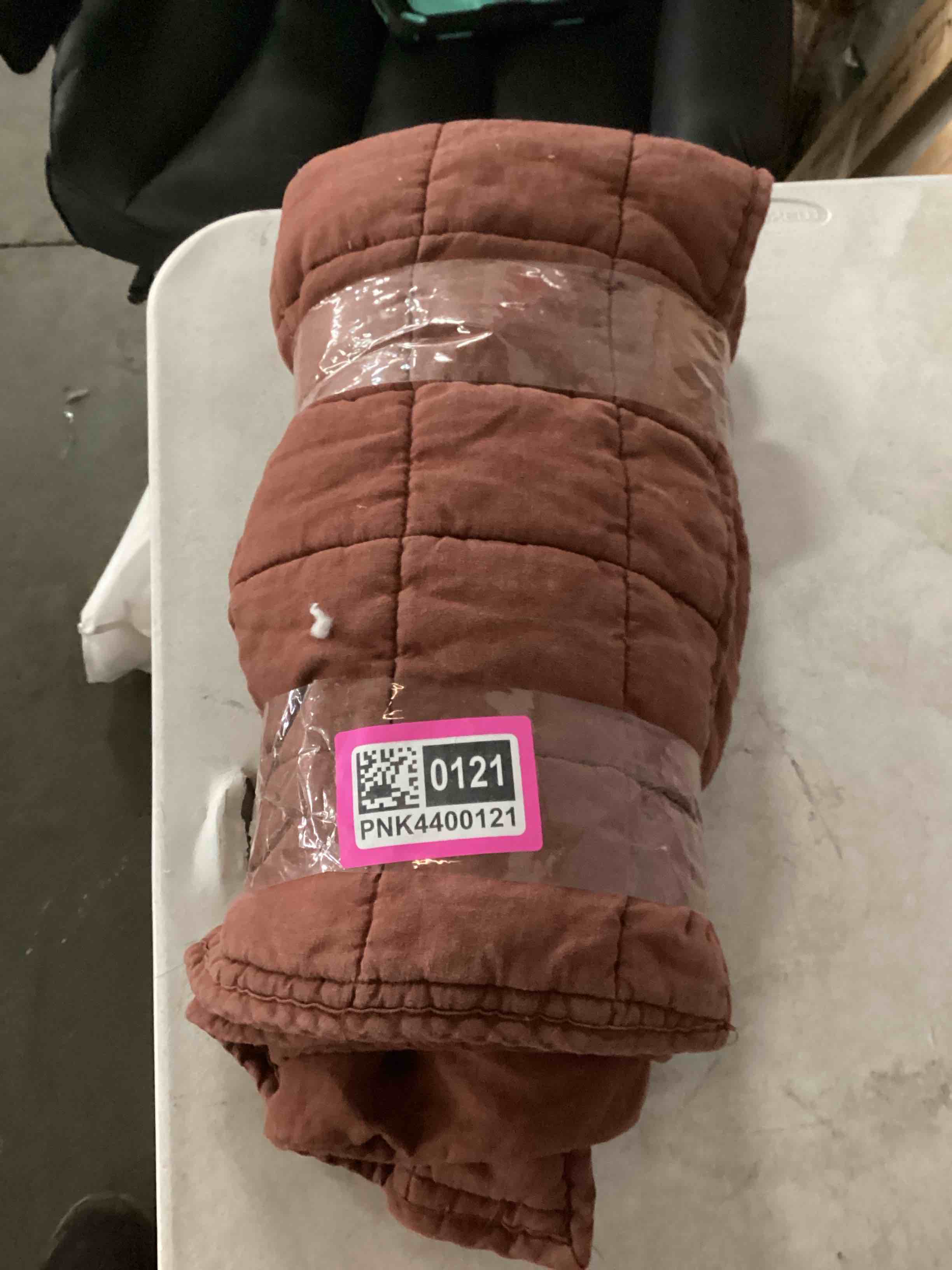 Condition photo showing As Is for European Quilted Sham Set