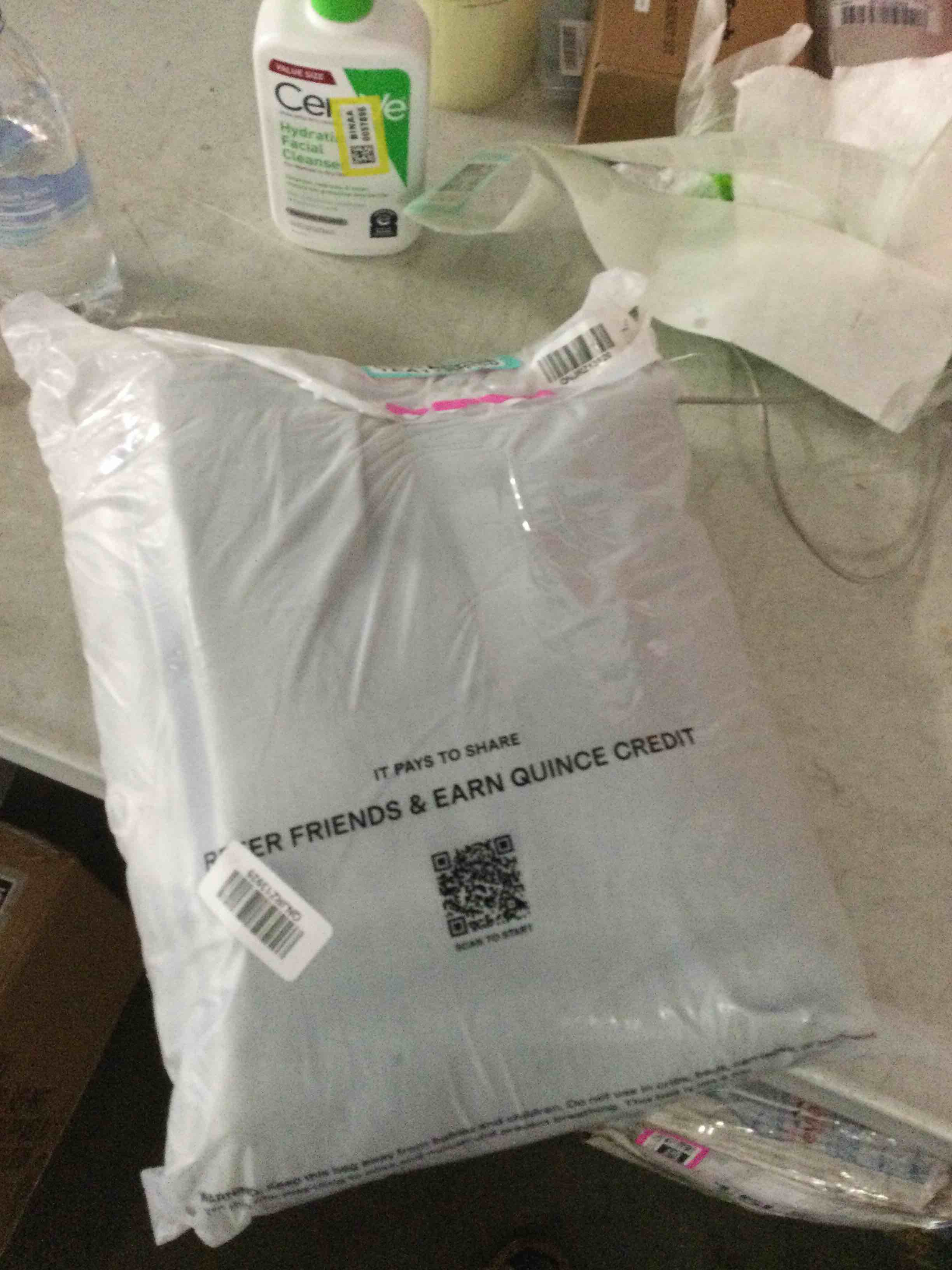 Condition photo showing As Is for gray sheets. unknown size