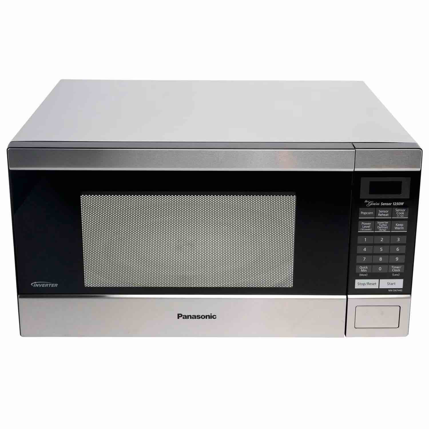 panasonic 1.6 cu. ft. stainless-steel microwave oven