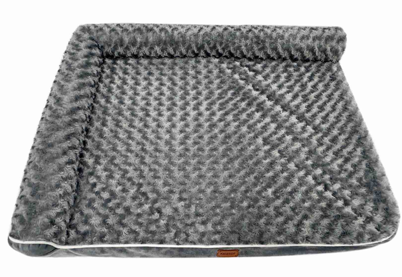 orthopedic dog bed, grey 