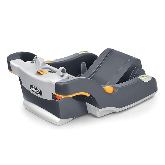 Chicco KeyFit Infant Car Seat Base, Stay-in-Car Rear-Facing Base, Anthracite/Grey