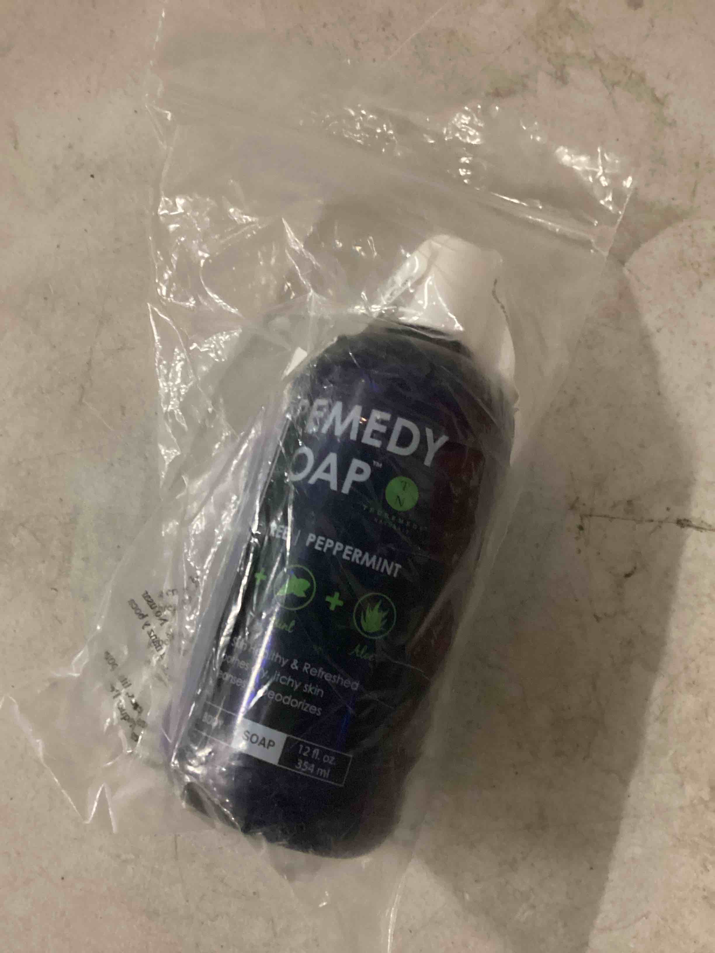 Condition photo showing New/Like New for remedy soap body wash | women/men | 100% natural