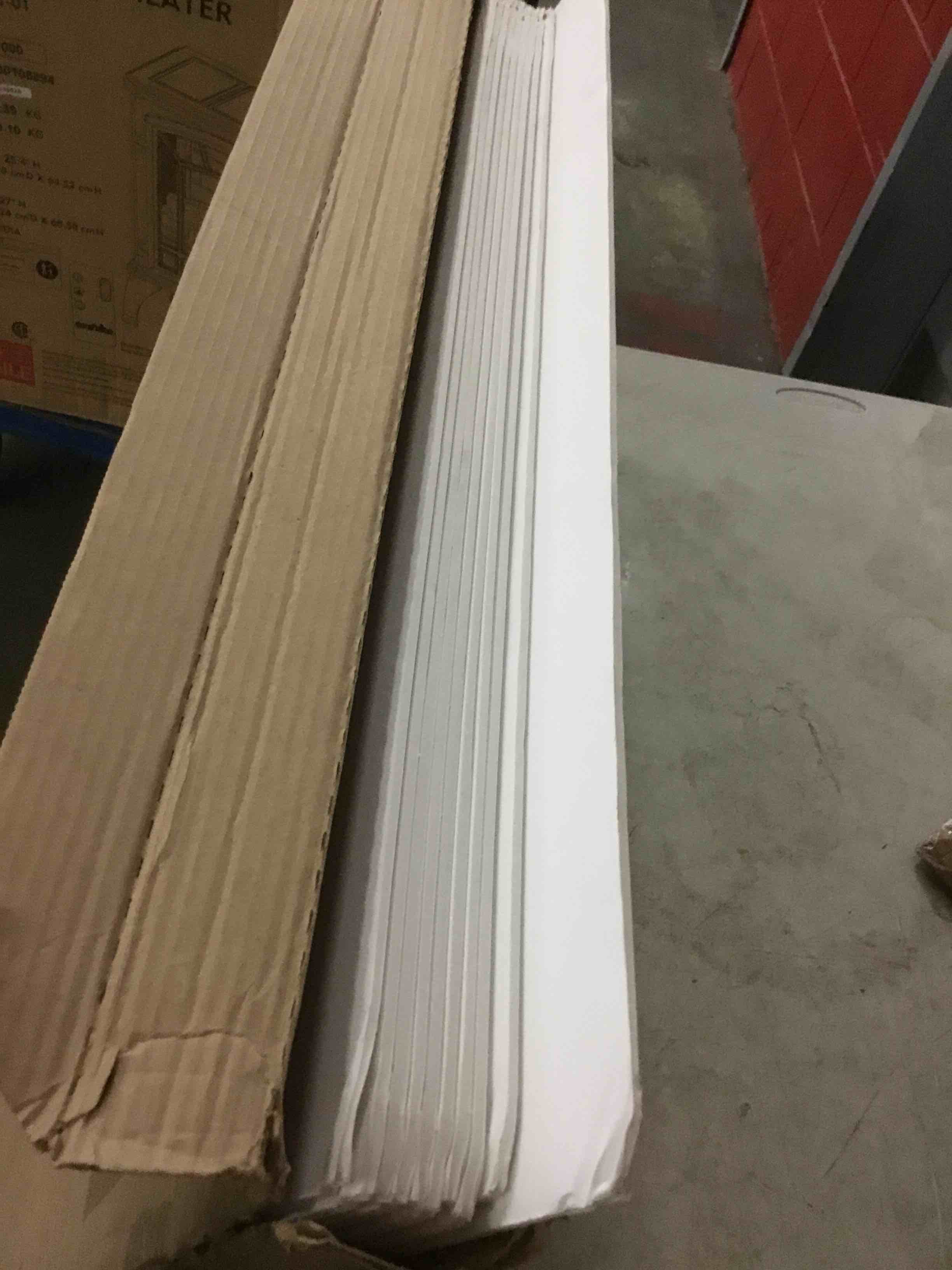 Condition photo showing As Is for royal brites premium white foam board 30” x 40”, sturdy & lightweight 3/16" thick board for art, work presentations, & school projects, pack of 10 white 30" x 40", 10 shets