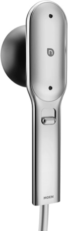 Moen N214H0BLC Spa Handshower, Matte Black/Chrome